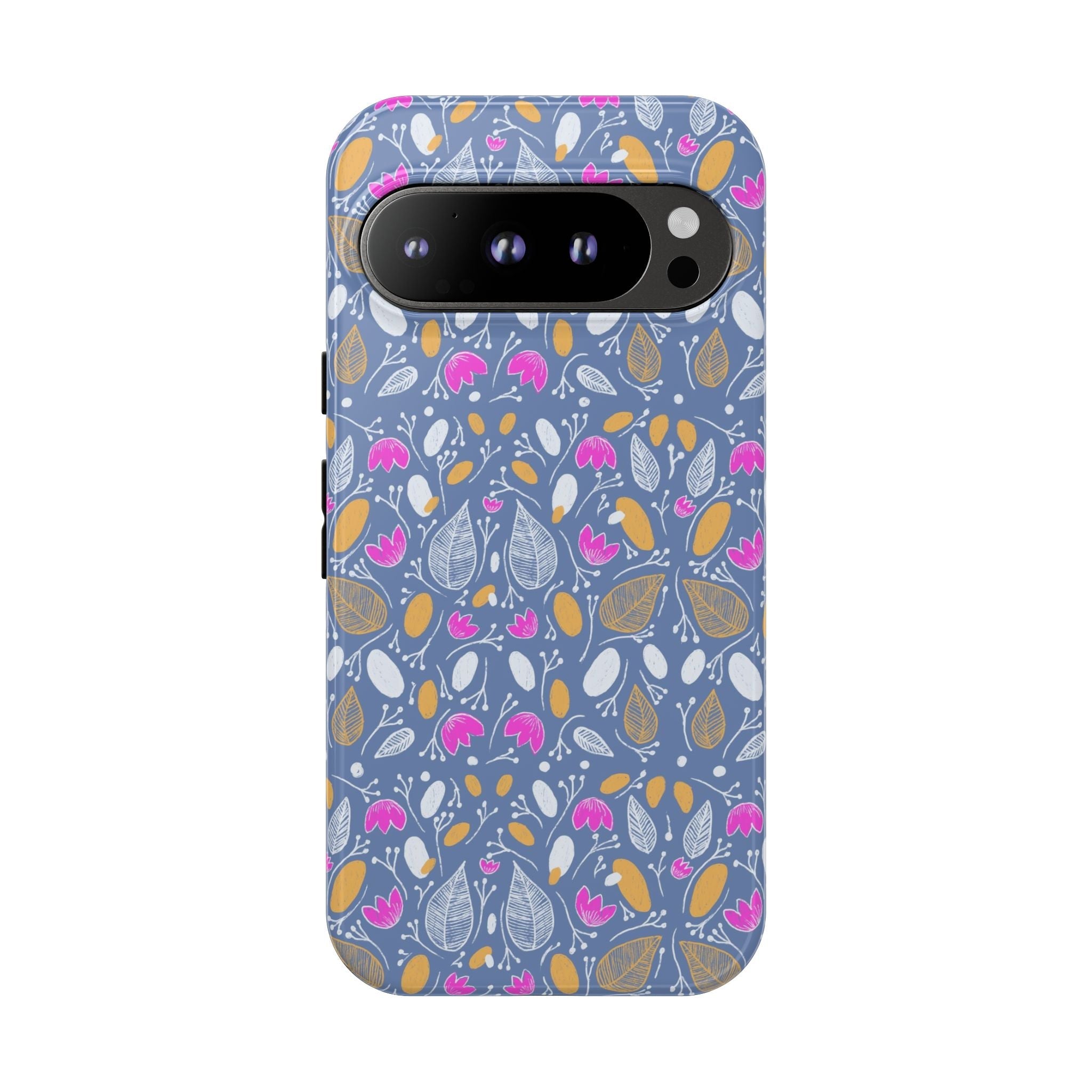 Abstract Grey Small BotanicThemed Tough Cases-Matte and Glossy Printify