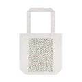 Small Flora Hand Designed Art Print -Cotton Tote Bag Printify