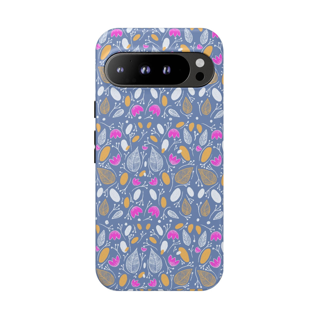 Abstract Grey Small BotanicThemed Tough Cases-Matte and Glossy Printify