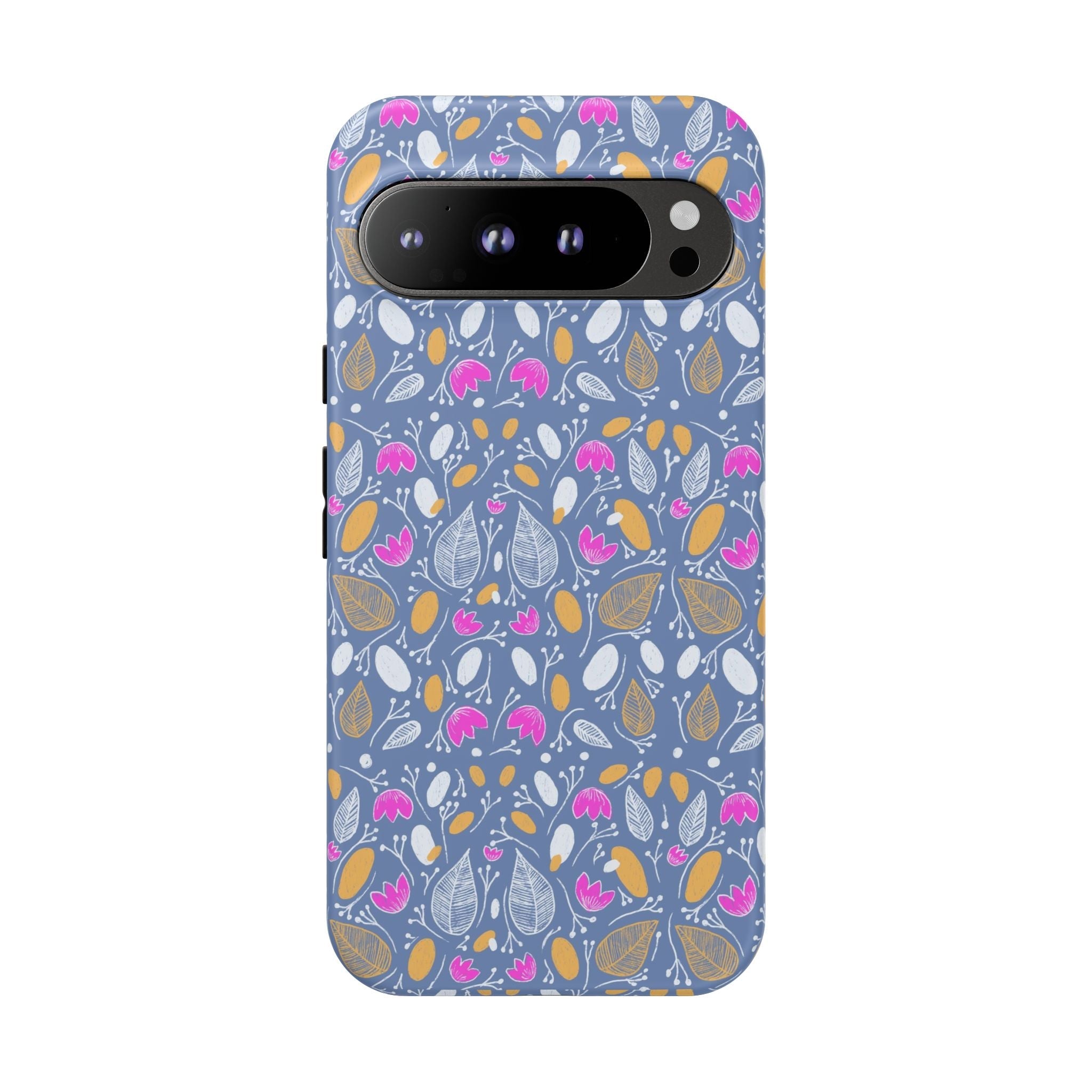 Abstract Grey Small BotanicThemed Tough Cases-Matte and Glossy Printify