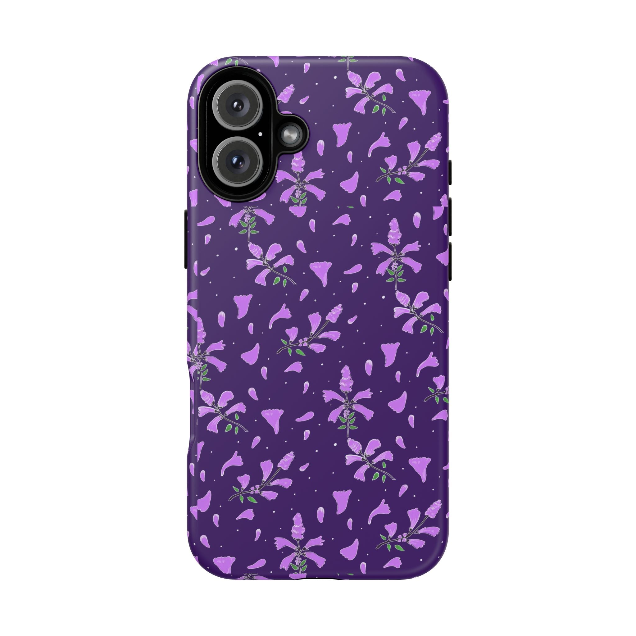 Purple Wild Flower Tough Phone Cases Printify