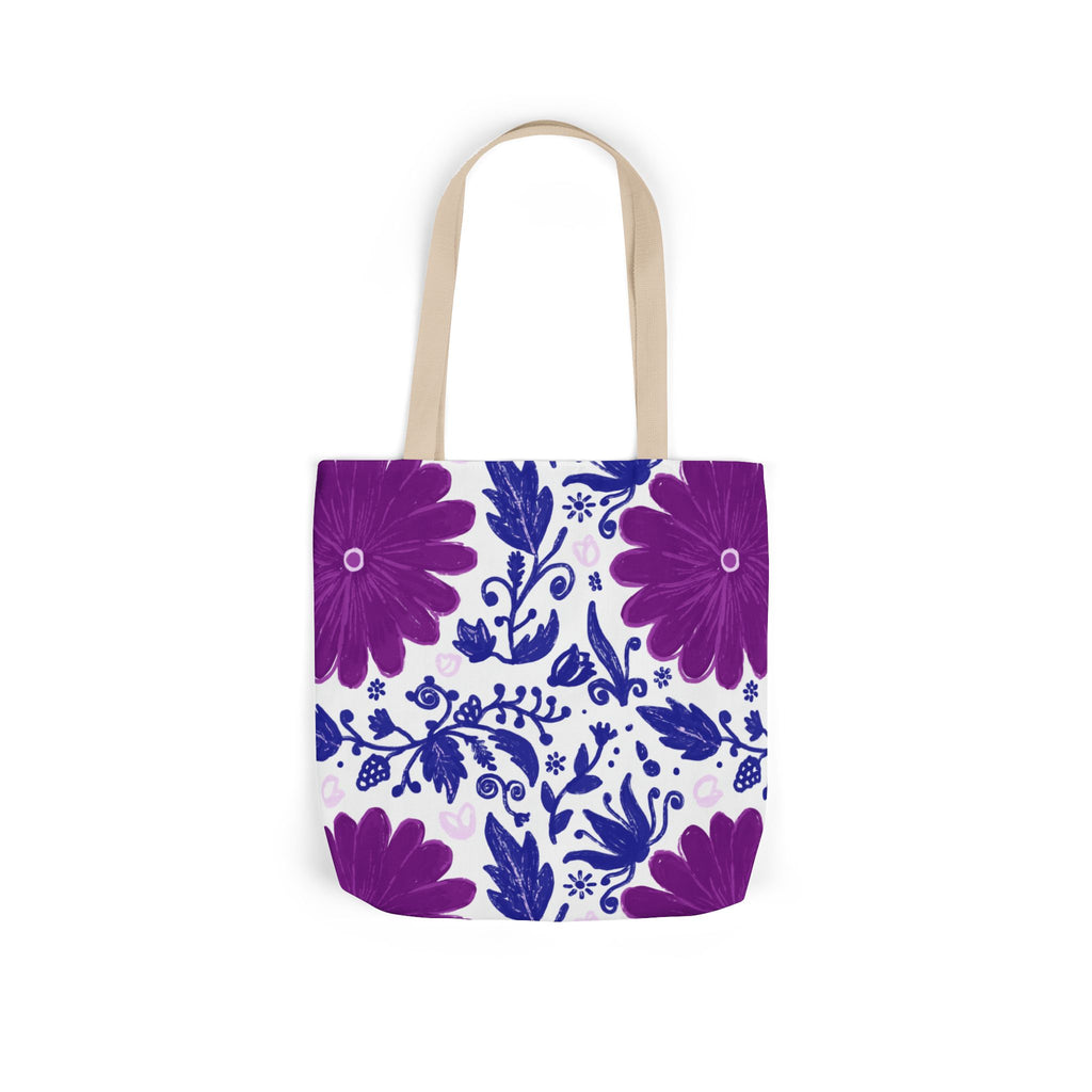 Buta Canvas Tote Bag – All-Over Print, 5 Strap Colours