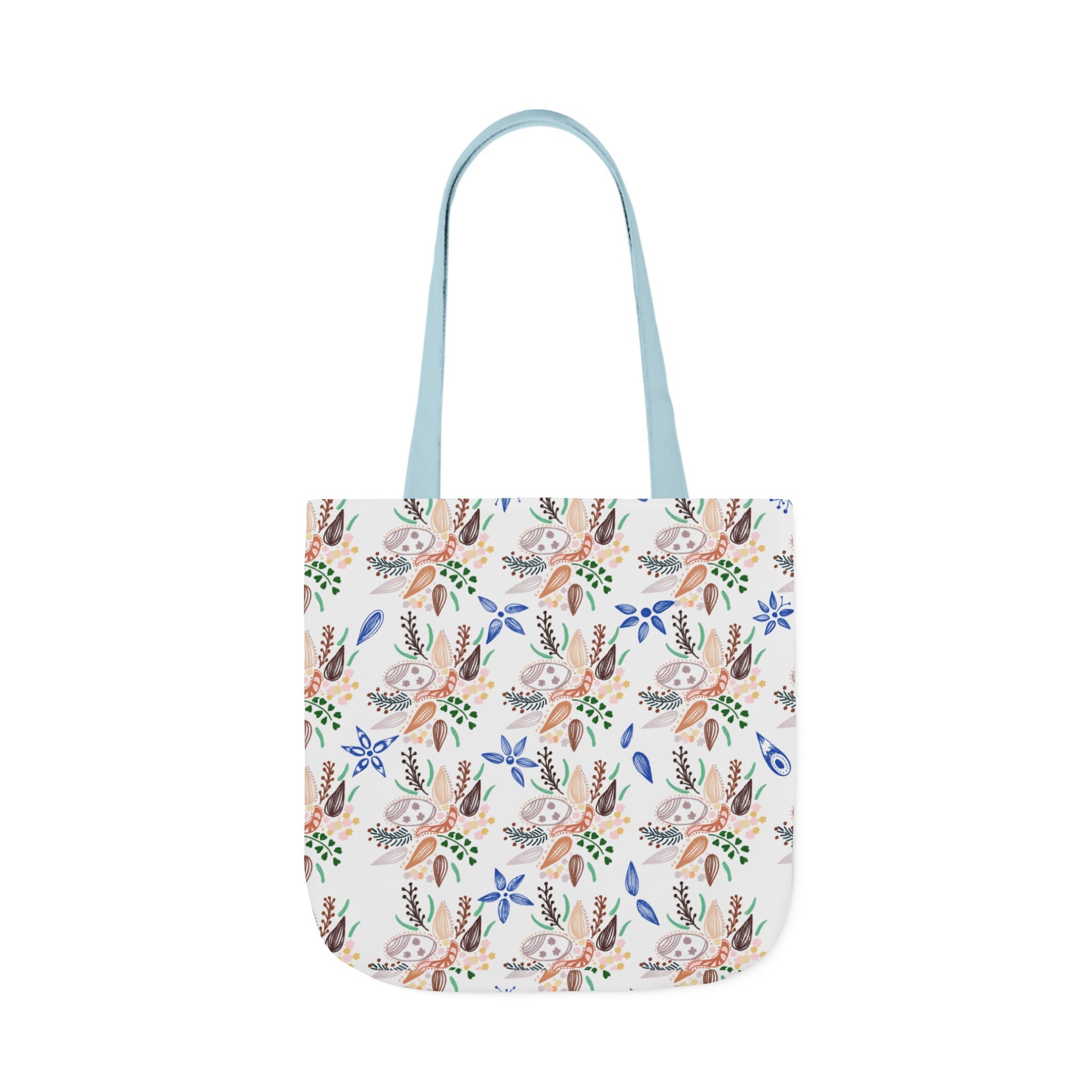 Baati Canvas Tote Bag – All-Over Print, 5 Strap Colours