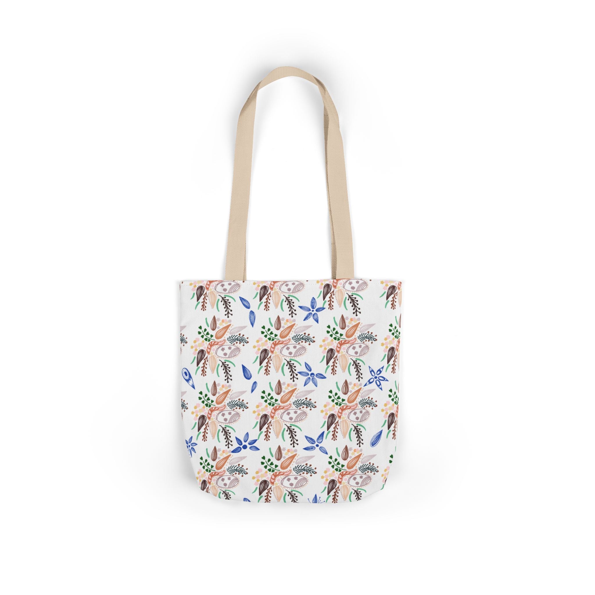 Baati Canvas Tote Bag – All-Over Print, 5 Strap Colours