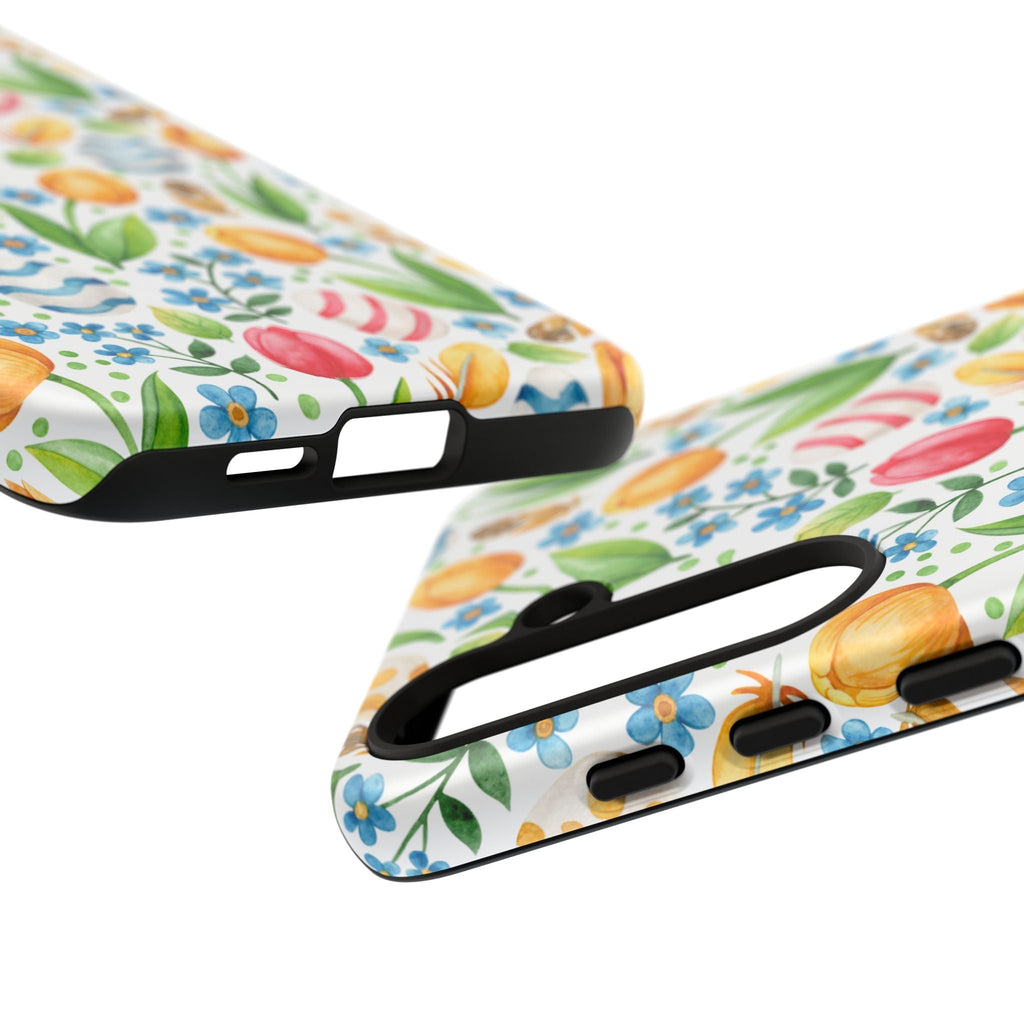 Cute Tulip Egg Theme Tough Cases Printify