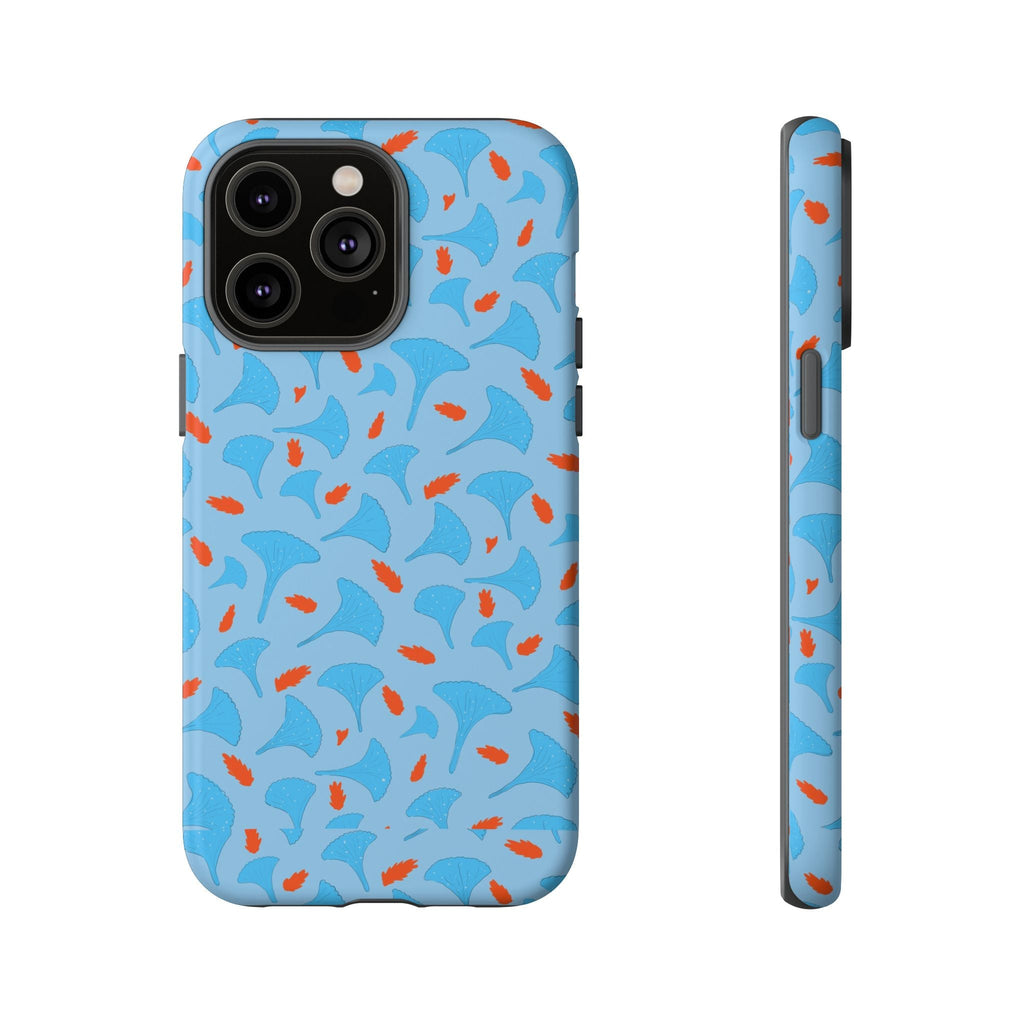 Blue Orange Odd Shape Themed Tough Cases Printify