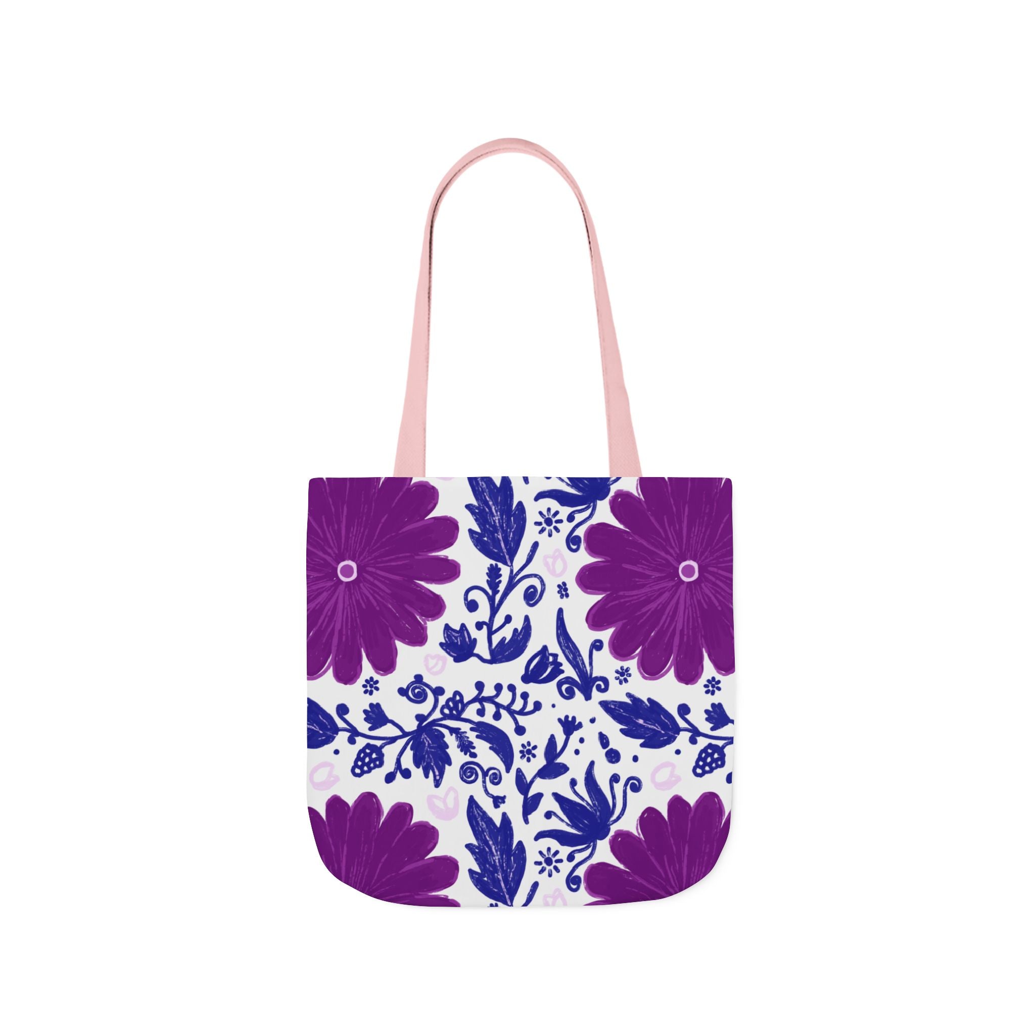 Buta Canvas Tote Bag – All-Over Print, 5 Strap Colours