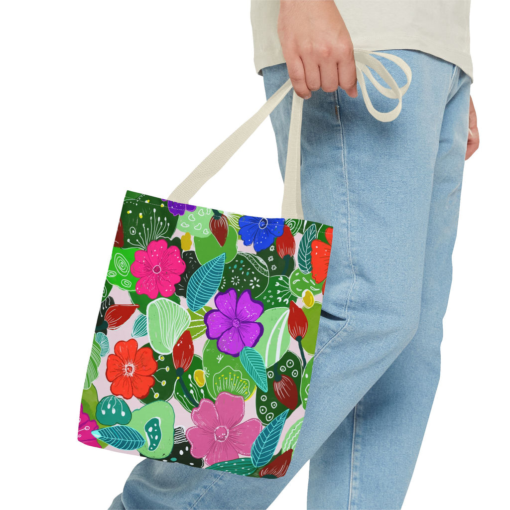 Multicolor Botanic Tote Bag