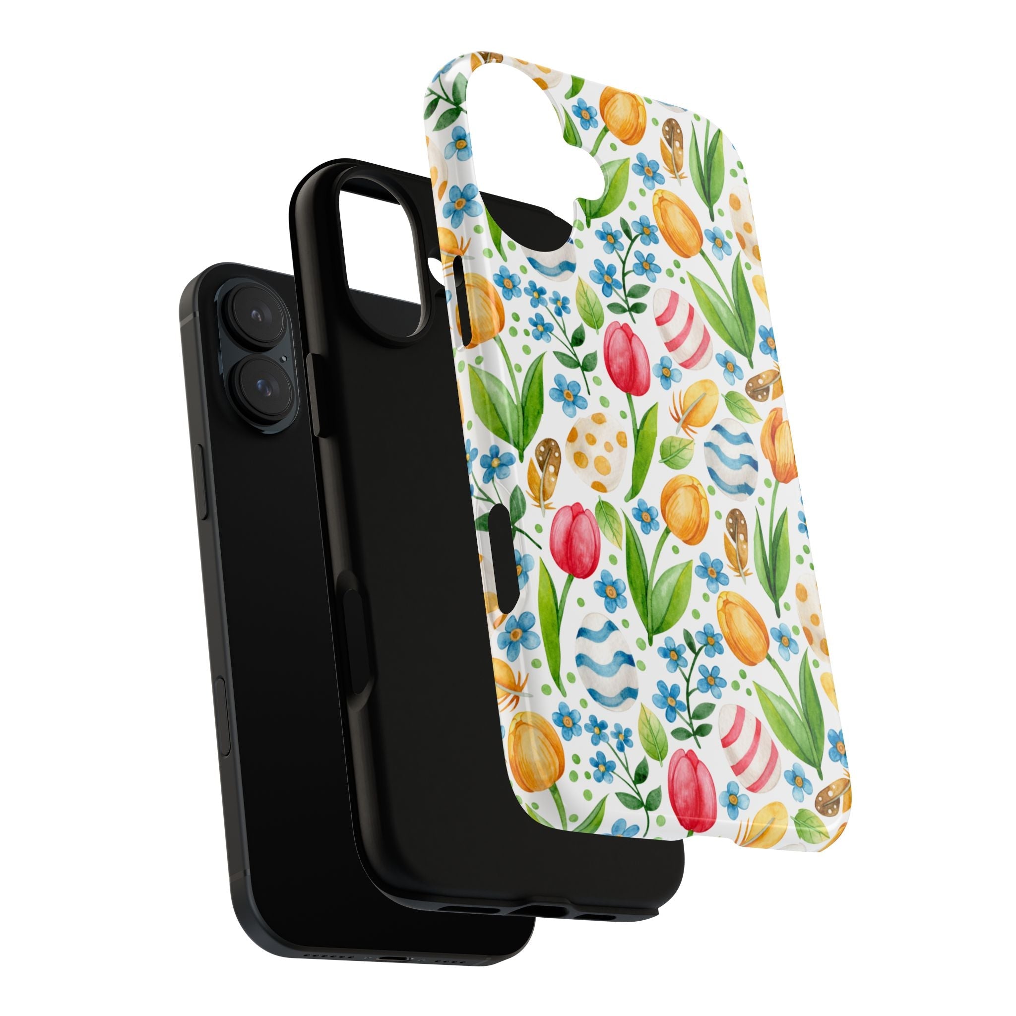 Cute Tulip Egg Theme Tough Cases Printify