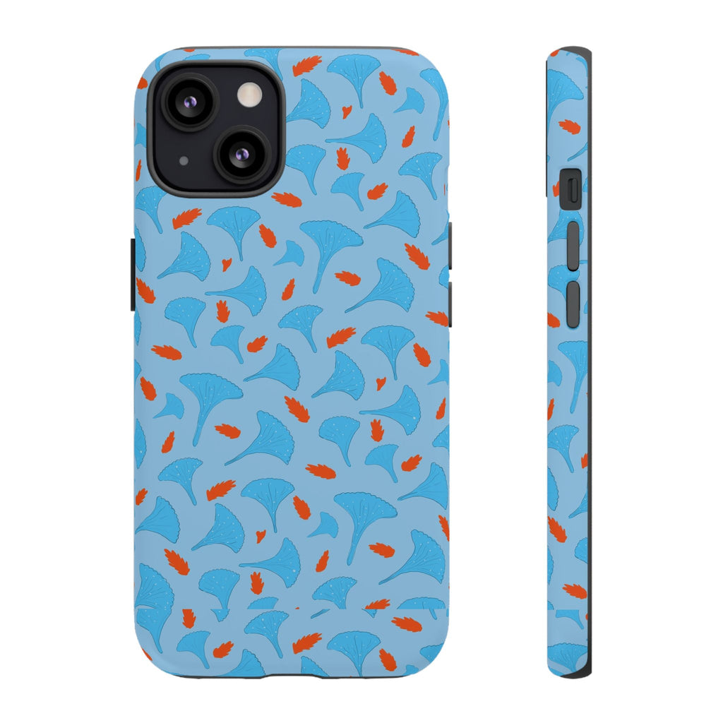Blue Orange Odd Shape Themed Tough Cases Printify