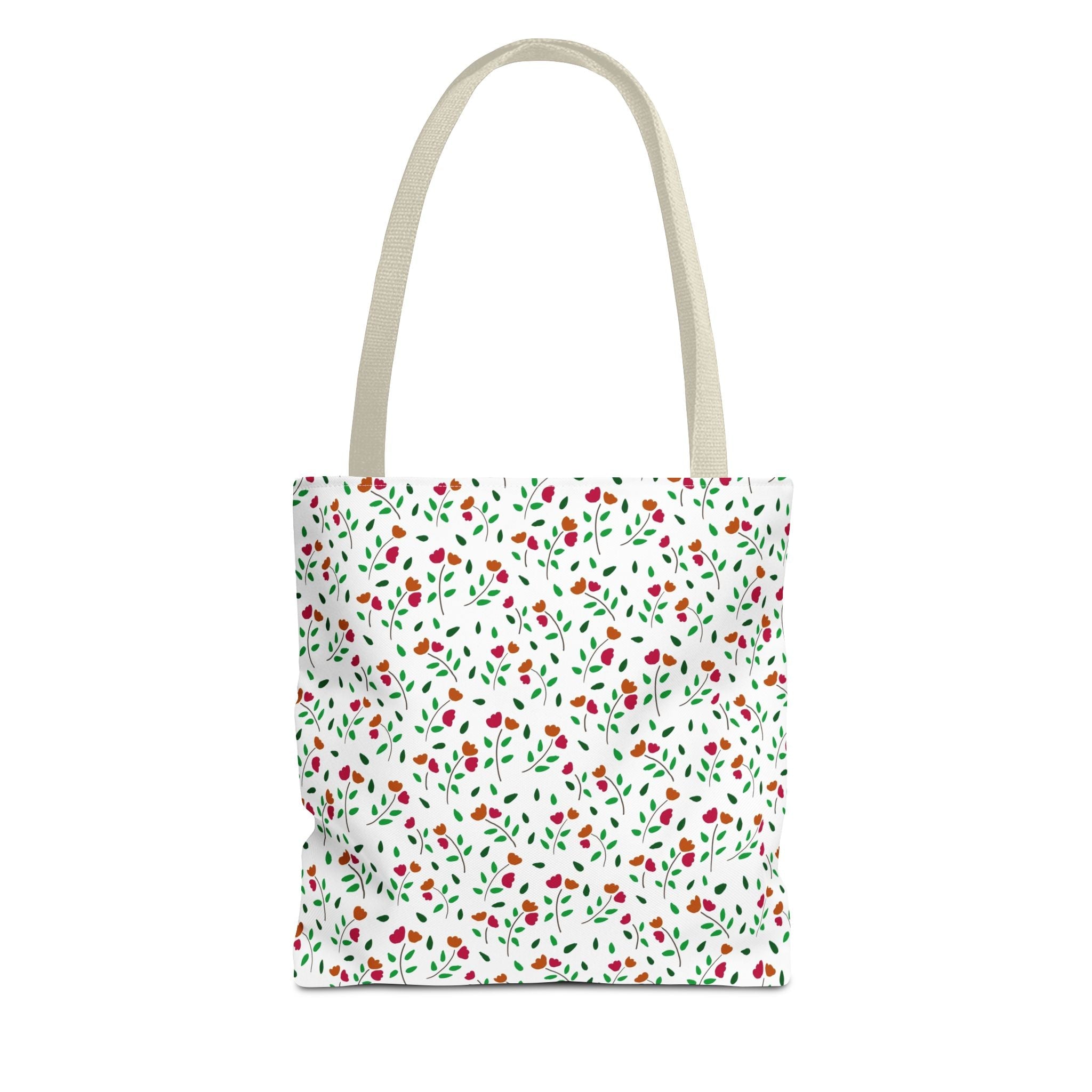 Mini Flora Hand Designed Prints Tote Bag (AOP) Printify
