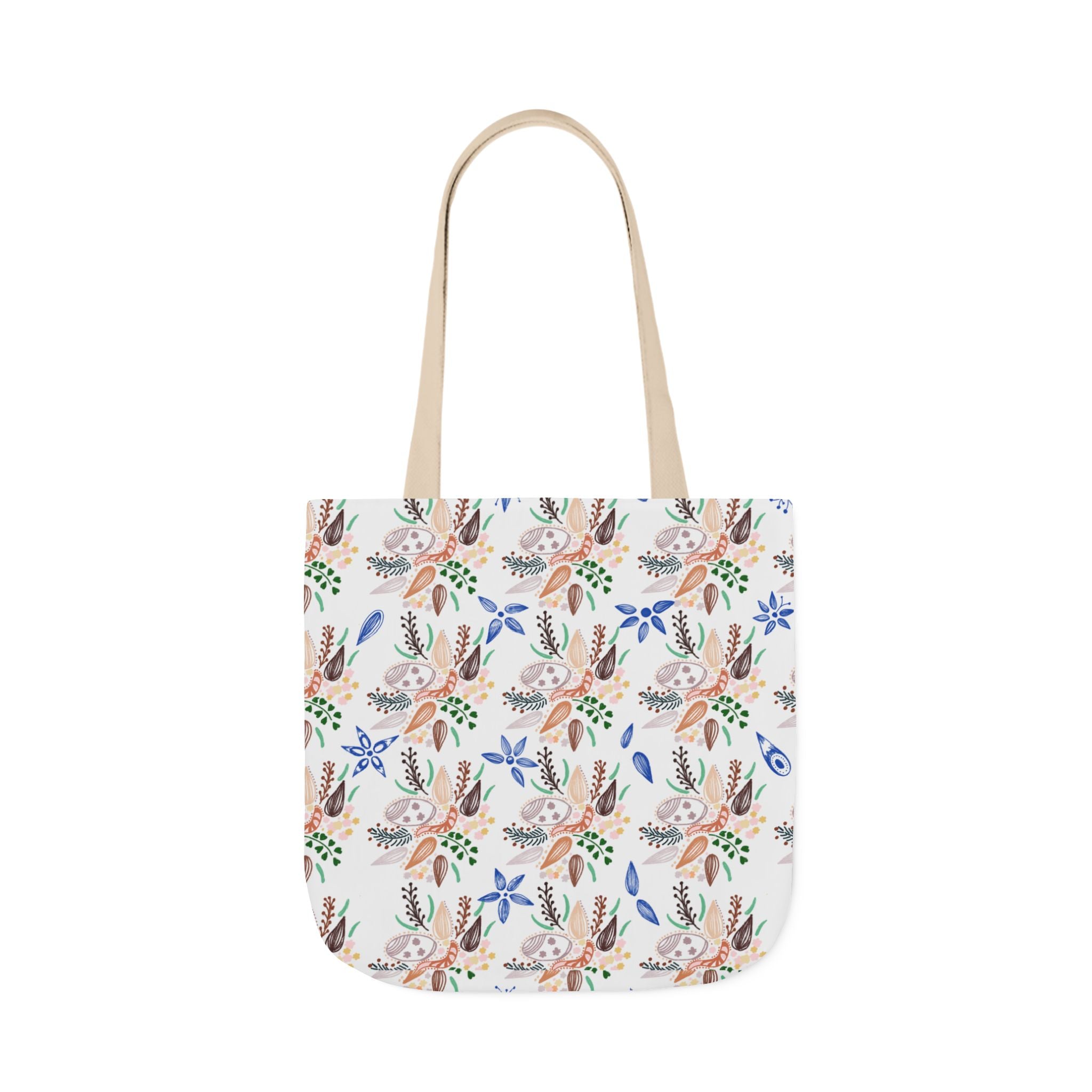 Baati Canvas Tote Bag – All-Over Print, 5 Strap Colours