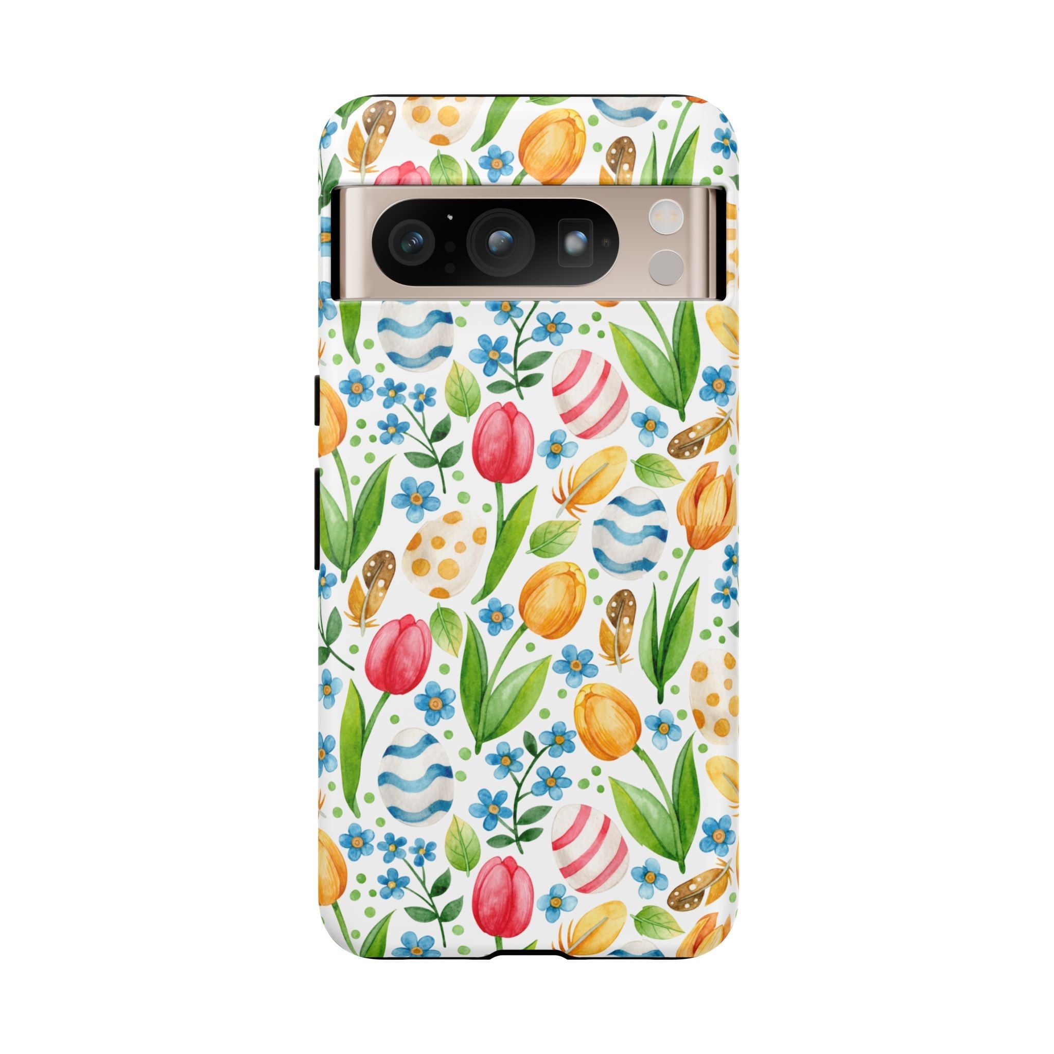 Cute Tulip Egg Theme Tough Cases Printify