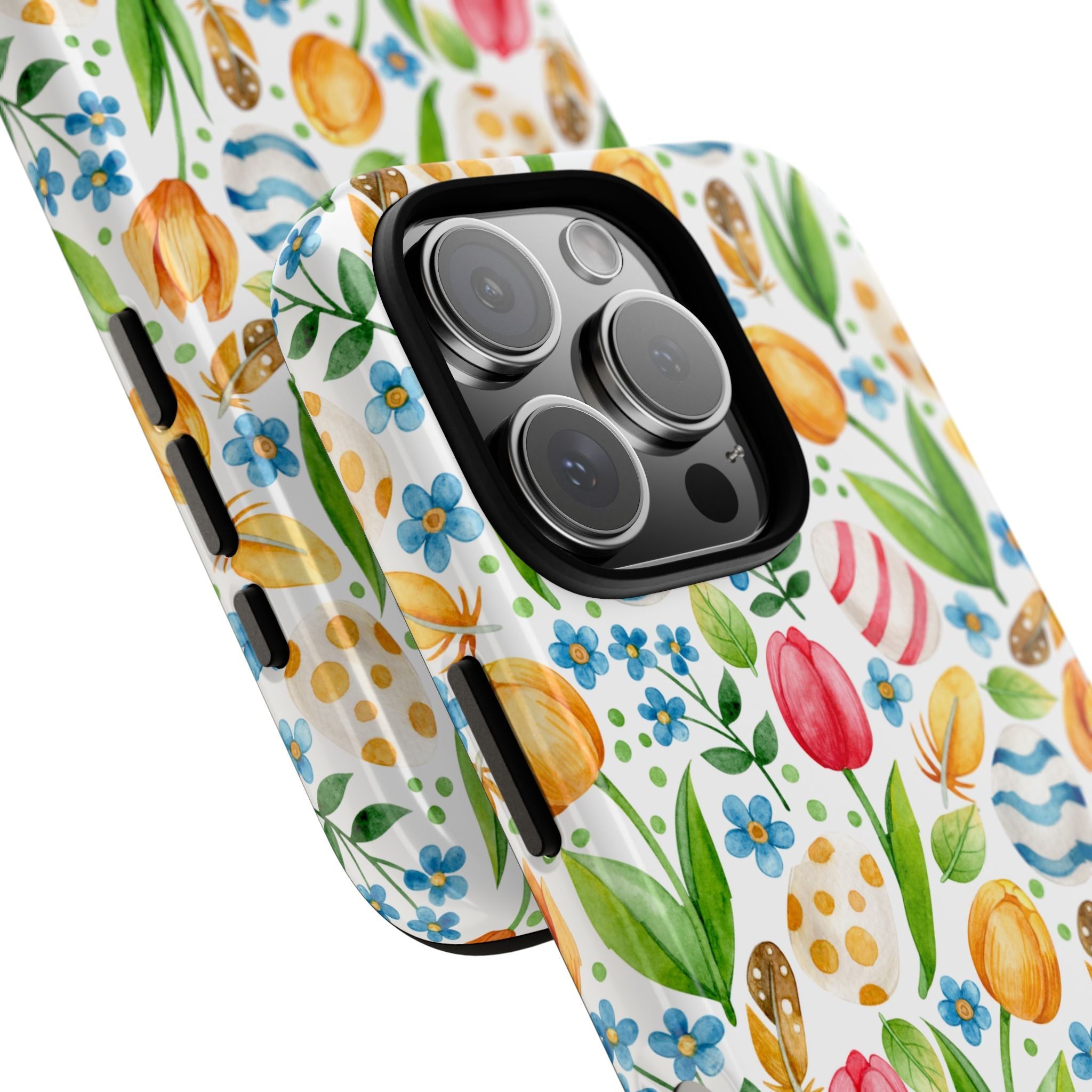 Cute Tulip Egg Theme Tough Cases Printify