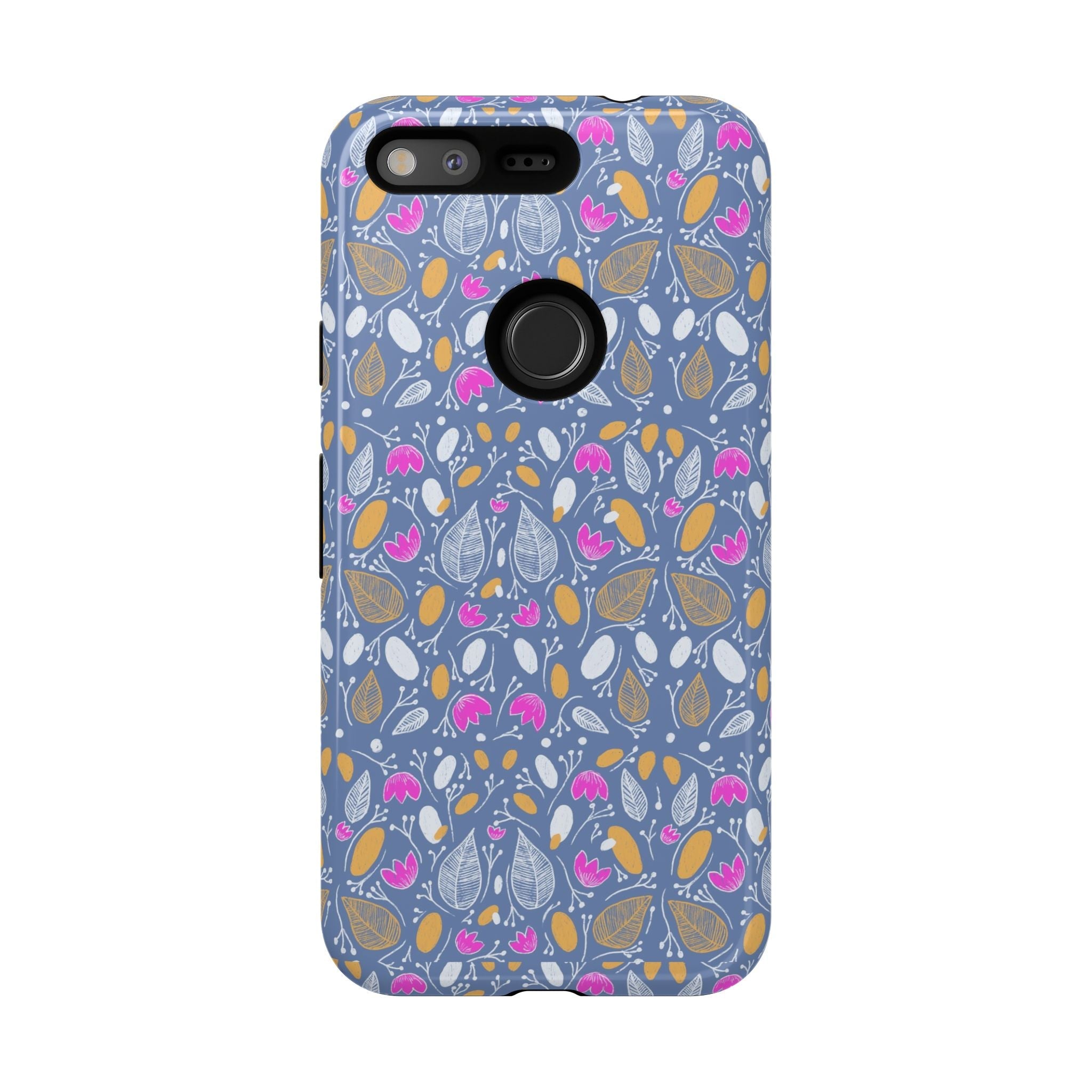 Abstract Grey Small BotanicThemed Tough Cases-Matte and Glossy Printify