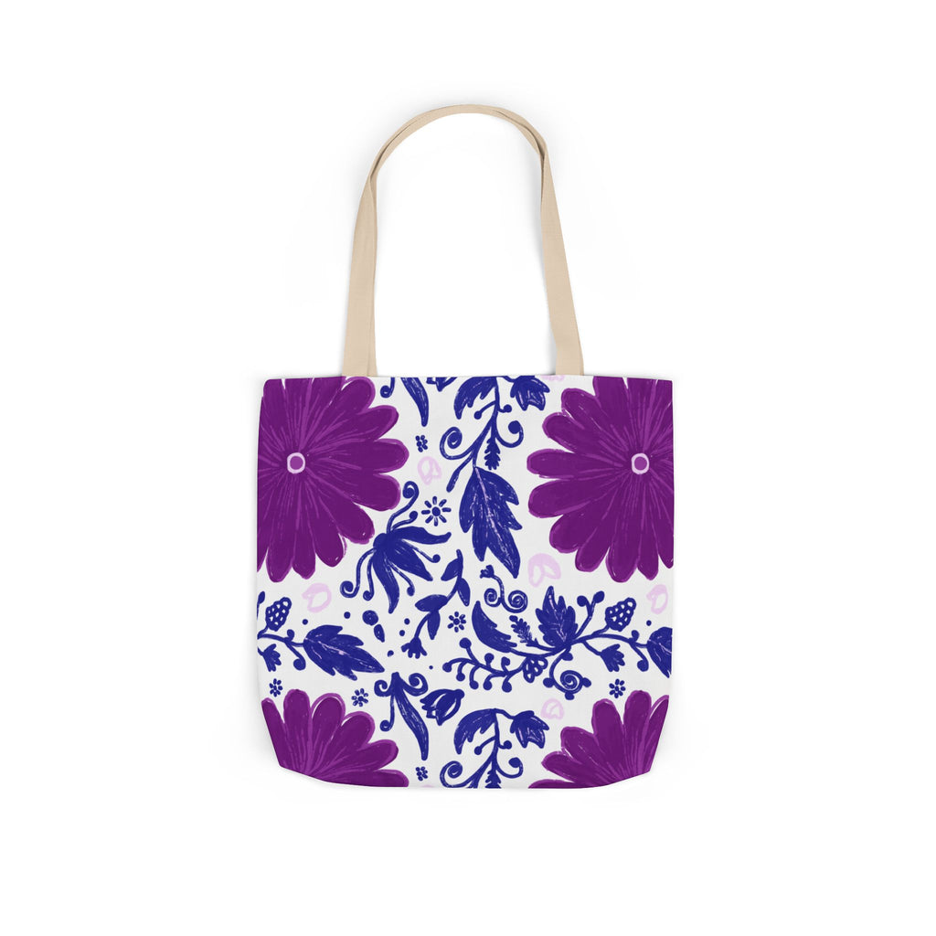 Buta Canvas Tote Bag – All-Over Print, 5 Strap Colours