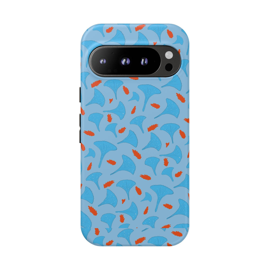 Blue Orange Odd Shape Themed Tough Cases Printify