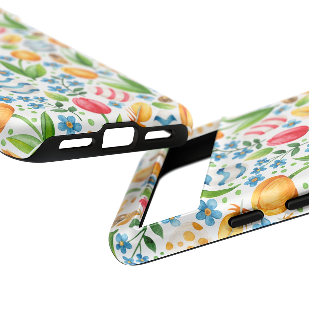 Cute Tulip Egg Theme Tough Cases Printify