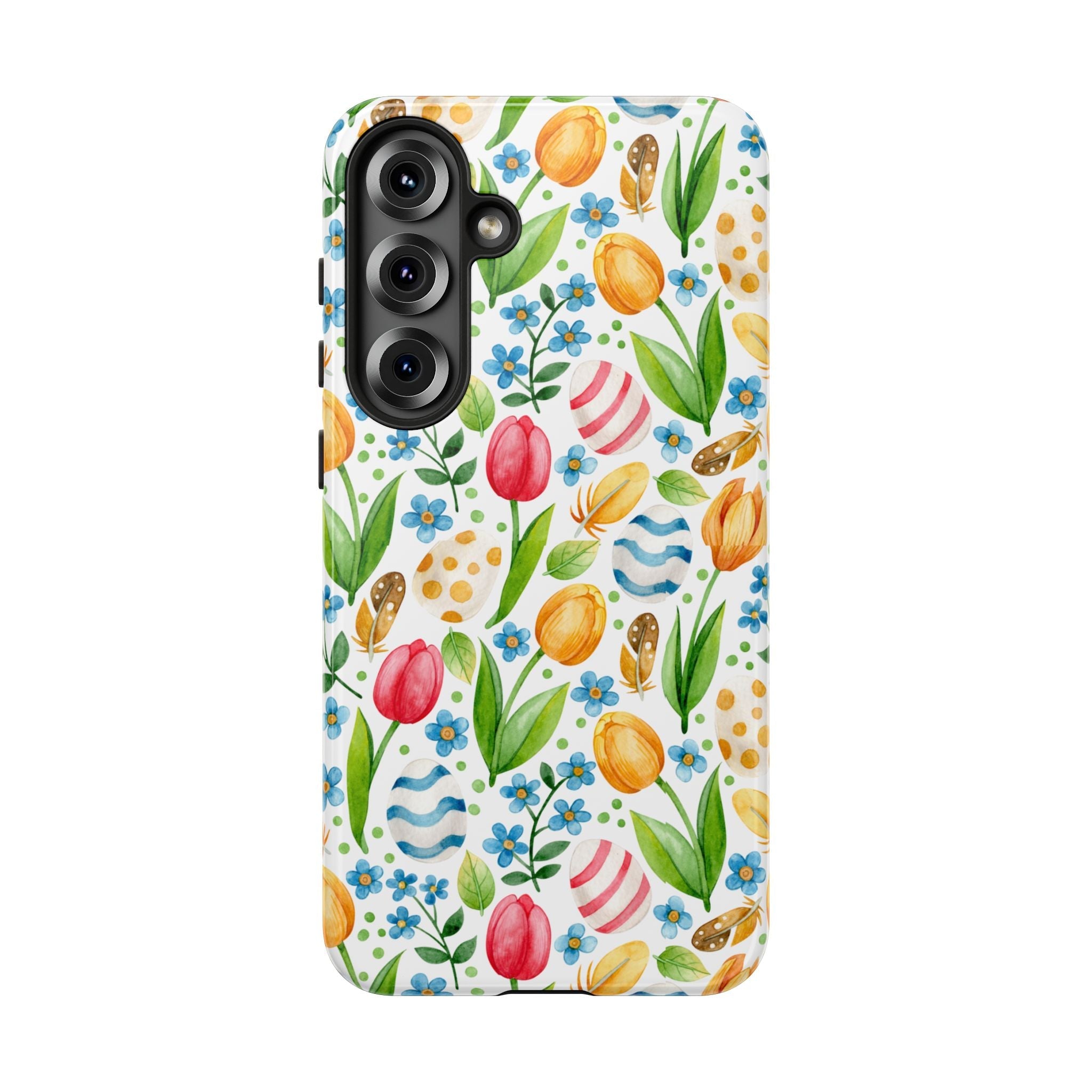 Cute Tulip Egg Theme Tough Cases Printify