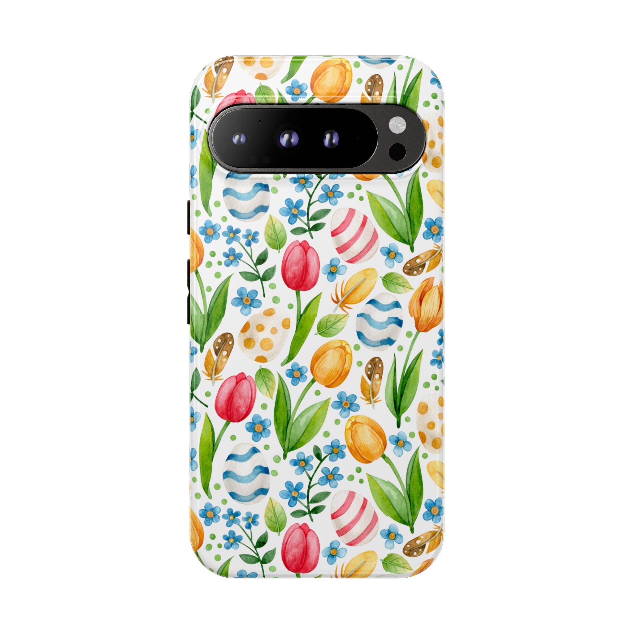 Cute Tulip Egg Theme Tough Cases Printify