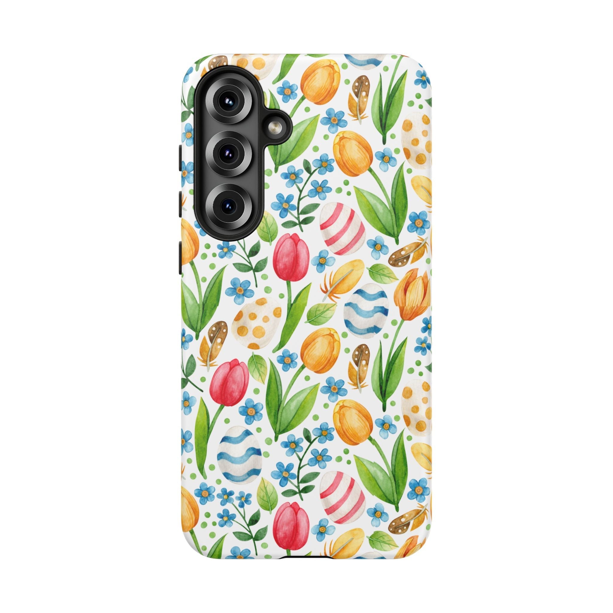 Cute Tulip Egg Theme Tough Cases Printify