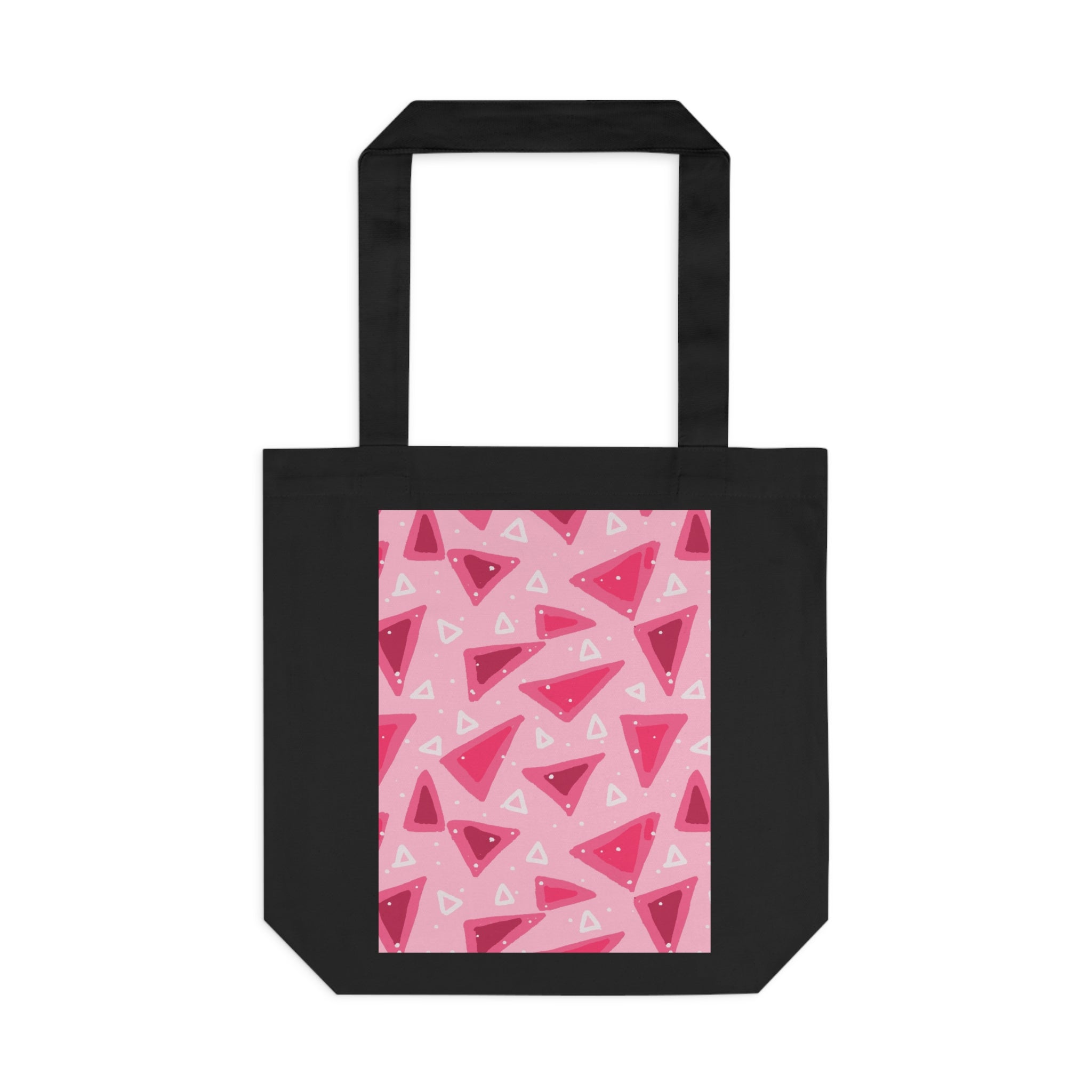 Geometric Hand Designed Print Cotton Tote Bag Printify