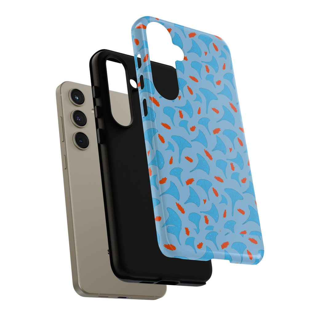 Blue Orange Odd Shape Themed Tough Cases Printify