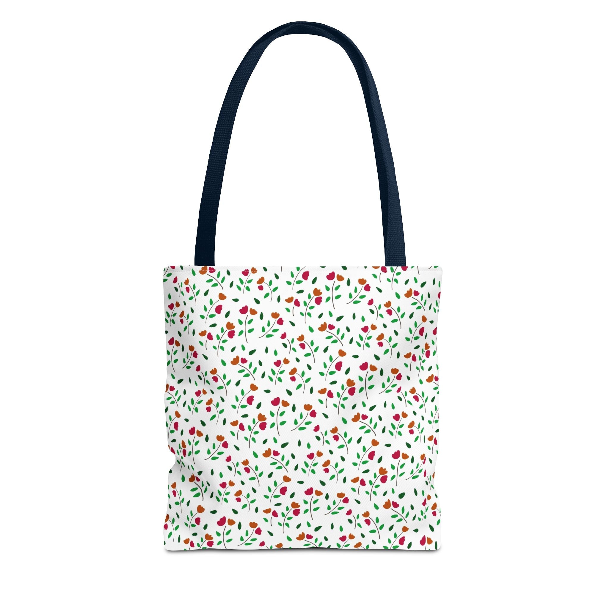 Mini Flora Hand Designed Prints Tote Bag (AOP) Printify