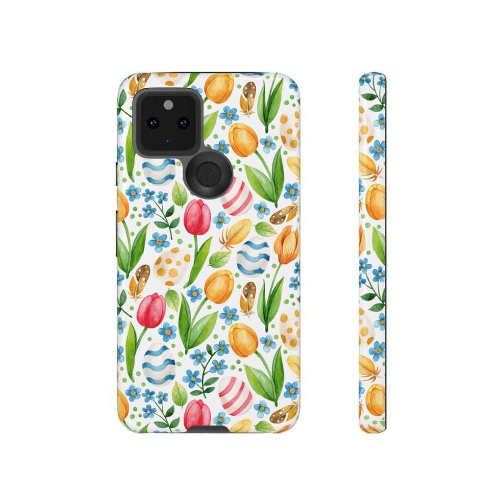 Cute Tulip Egg Theme Tough Cases Printify