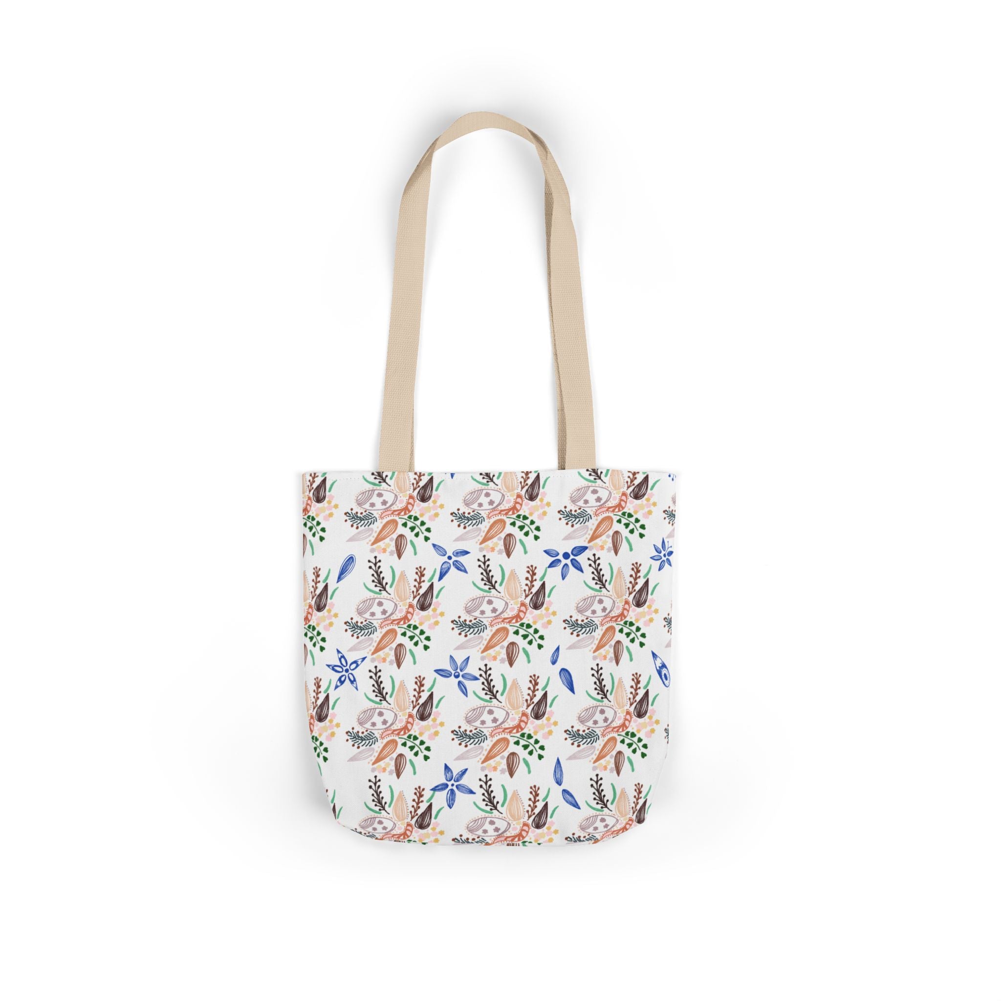Baati Canvas Tote Bag – All-Over Print, 5 Strap Colours