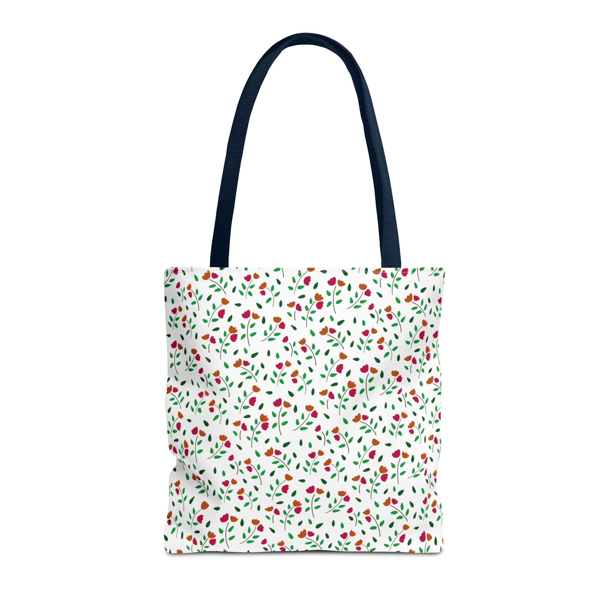 Mini Flora Hand Designed Prints Tote Bag (AOP) Printify
