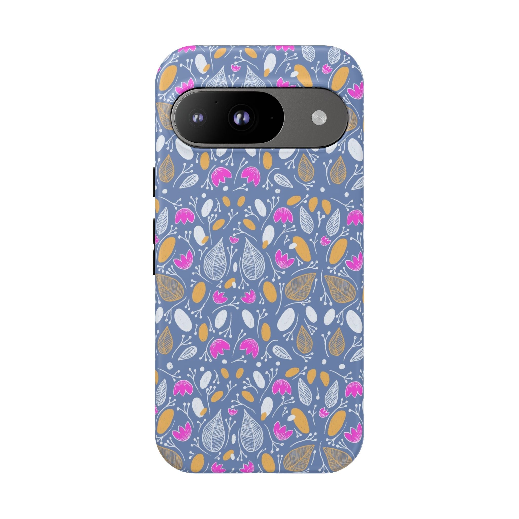 Abstract Grey Small BotanicThemed Tough Cases-Matte and Glossy Printify