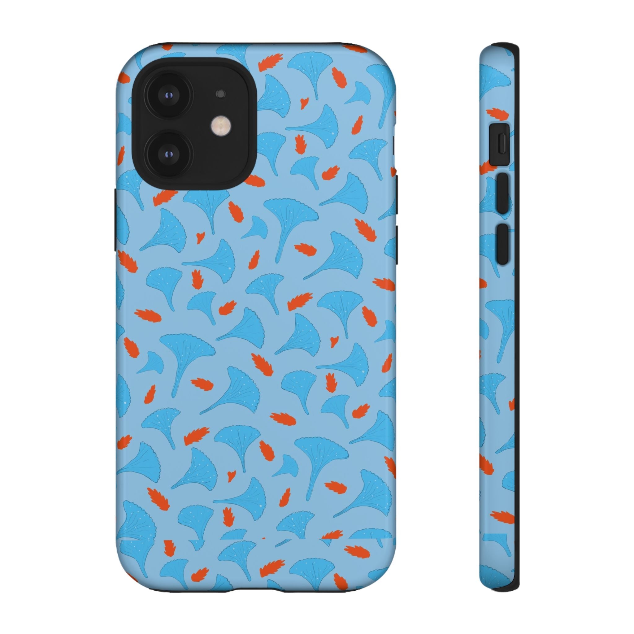 Blue Orange Odd Shape Themed Tough Cases Printify