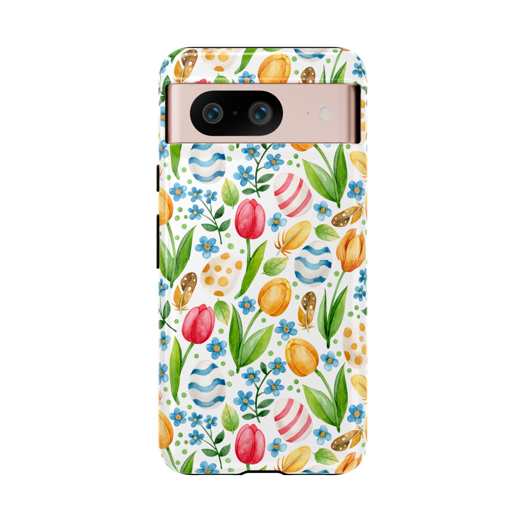 Cute Tulip Egg Theme Tough Cases Printify