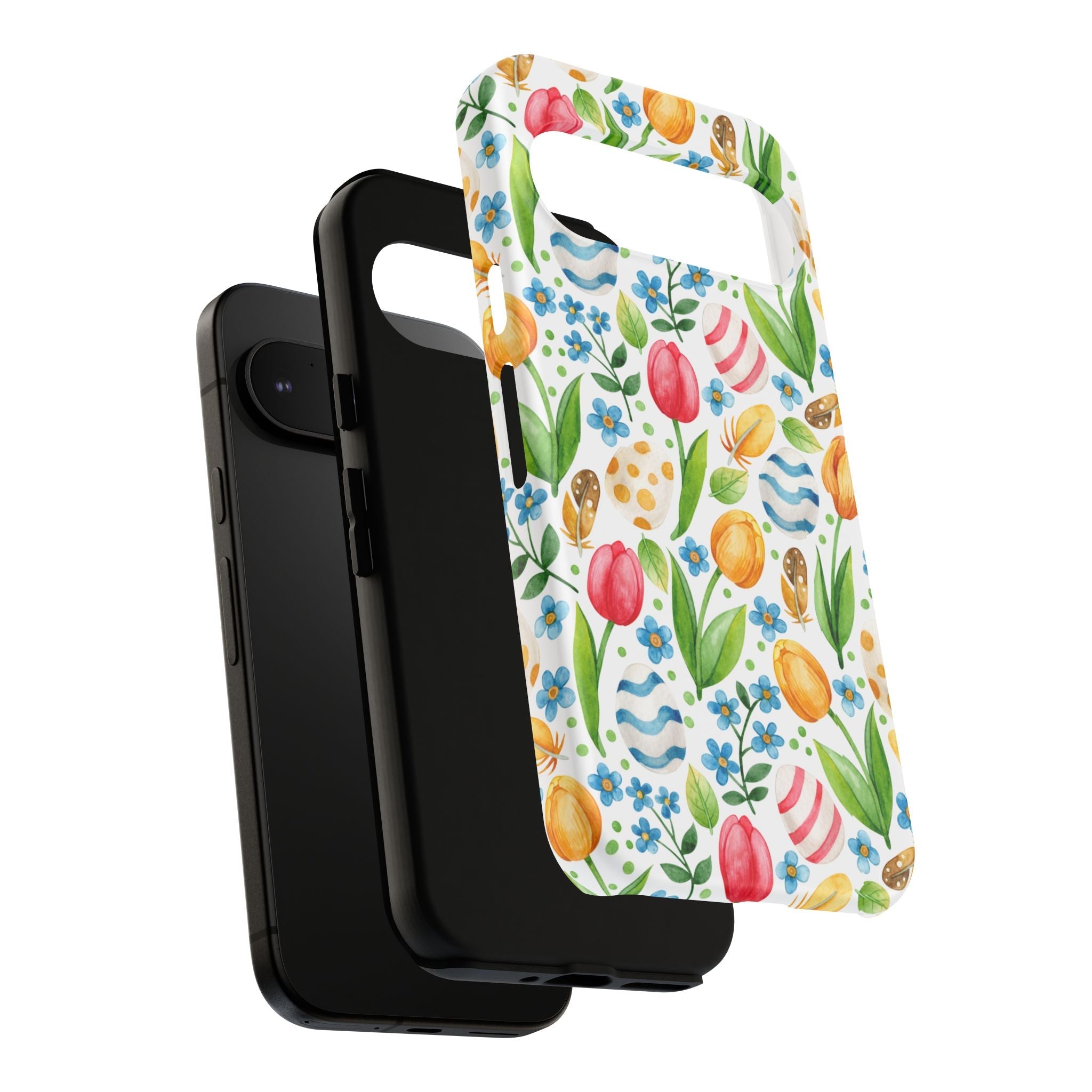 Cute Tulip Egg Theme Tough Cases Printify