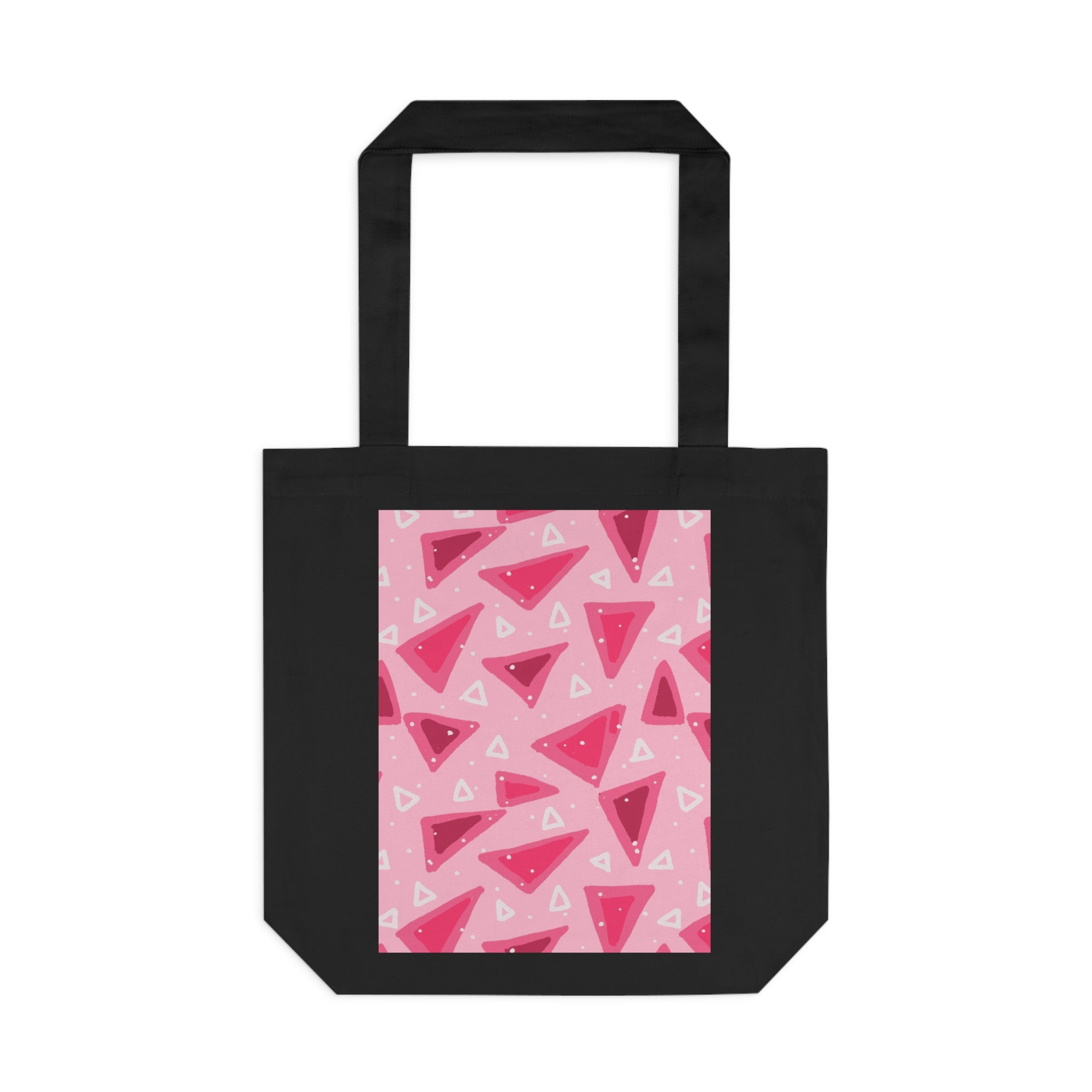 Geometric Hand Designed Print Cotton Tote Bag Printify