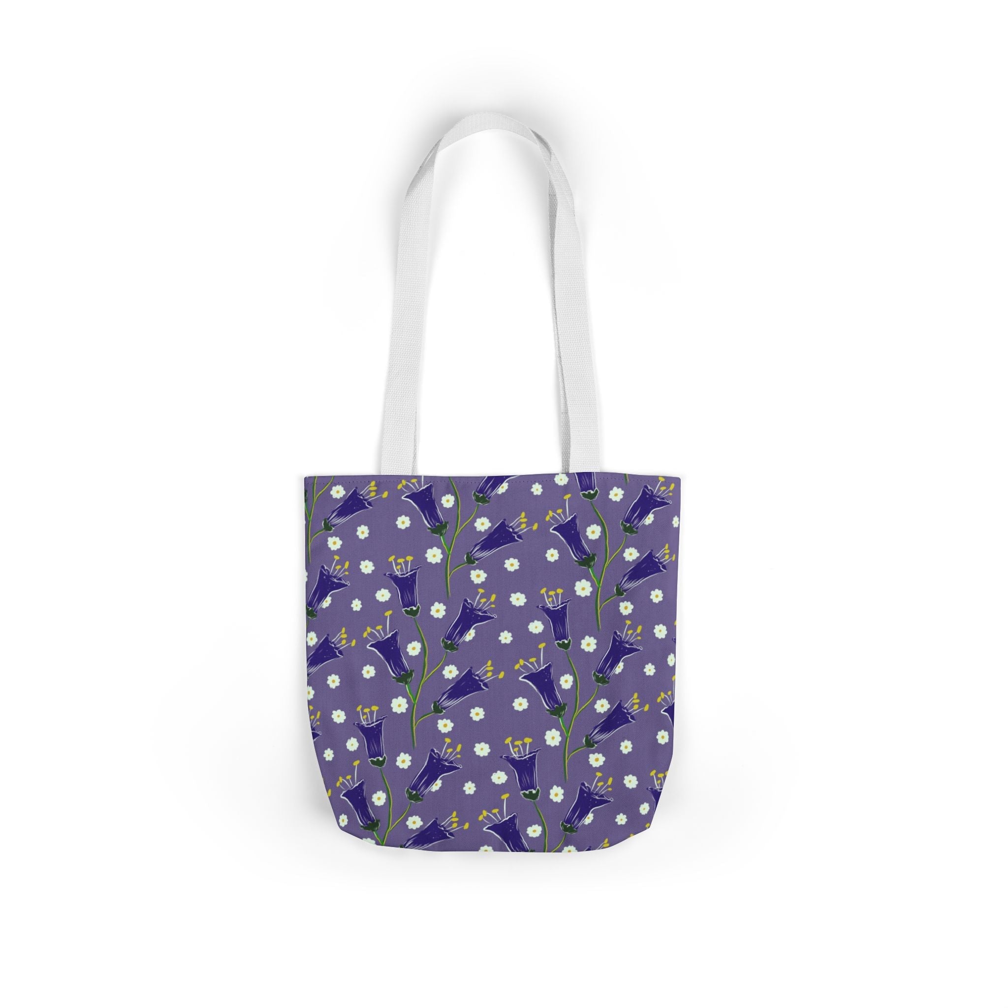 Lavender Canvas Tote Bag, 5-Color Straps Printify