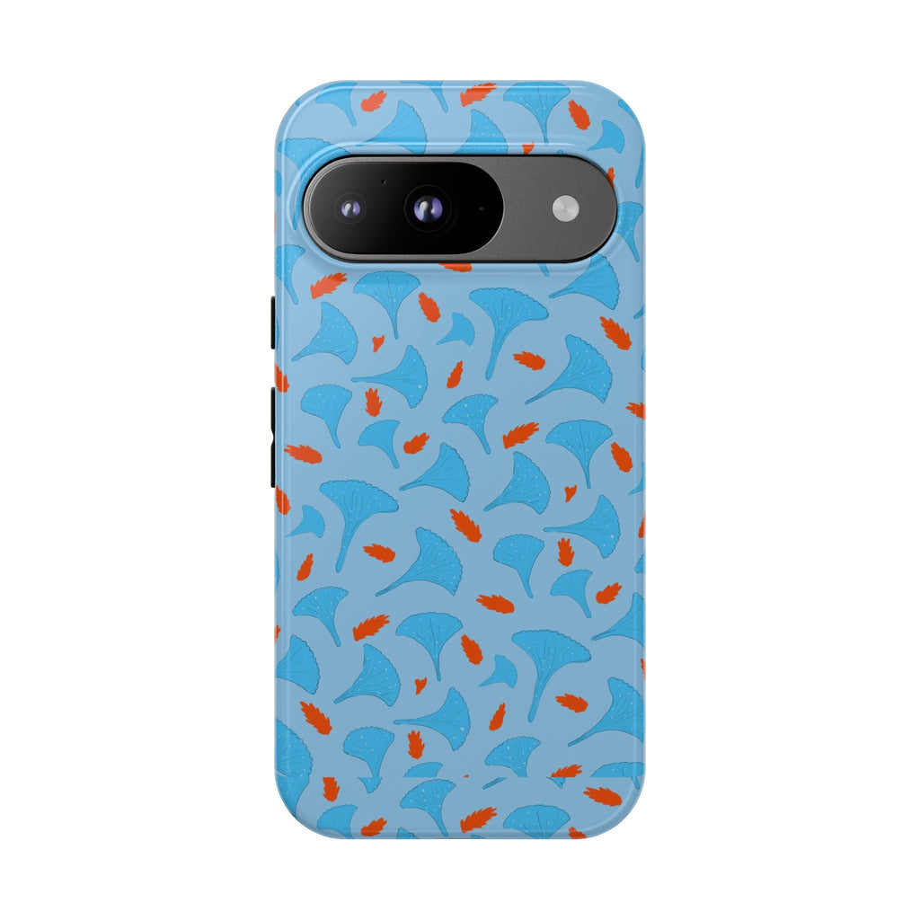 Blue Orange Odd Shape Themed Tough Cases Printify