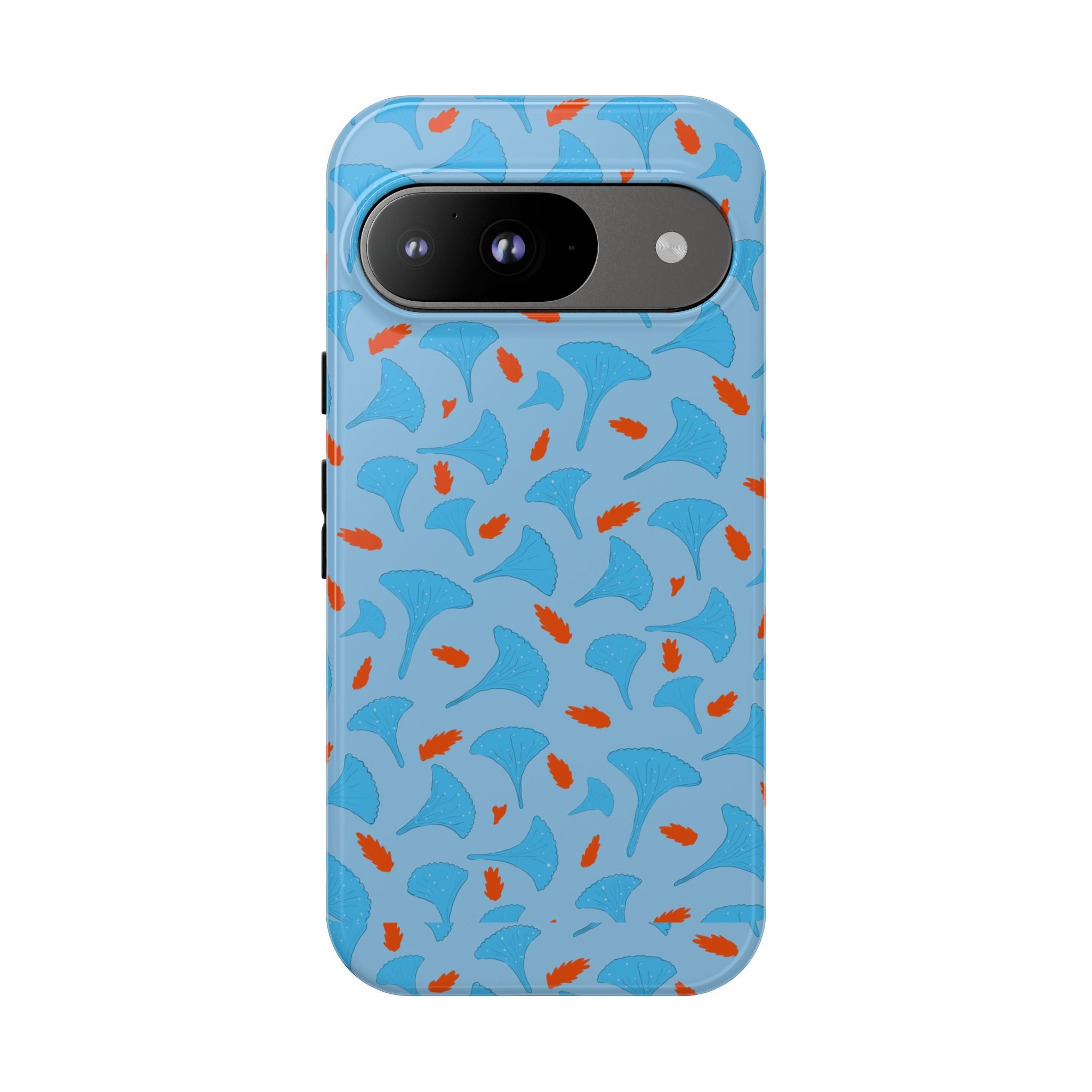 Blue Orange Odd Shape Themed Tough Cases Printify
