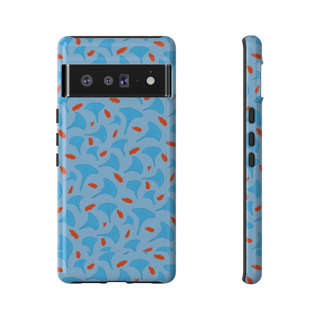 Blue Orange Odd Shape Themed Tough Cases Printify