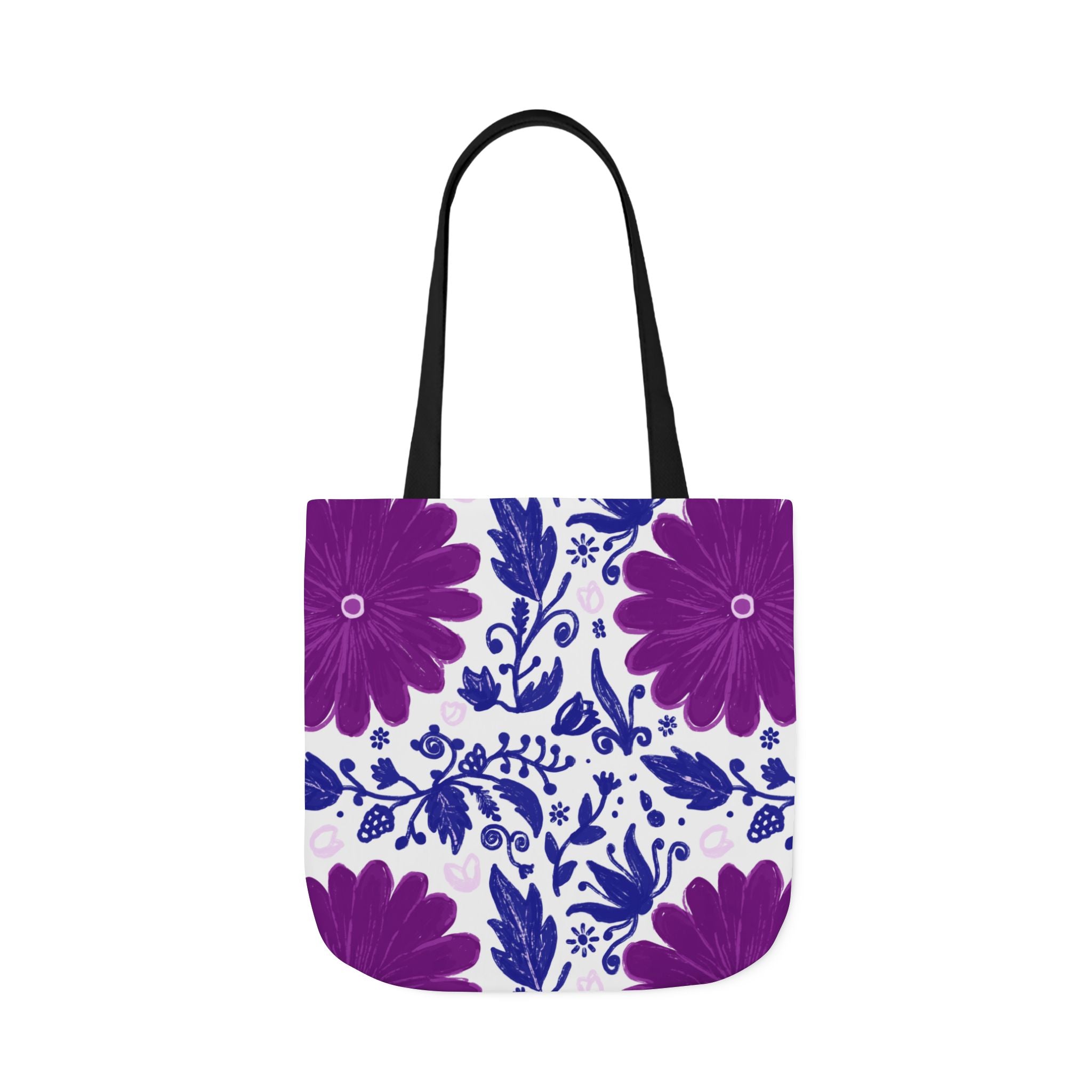 Buta Canvas Tote Bag – All-Over Print, 5 Strap Colours