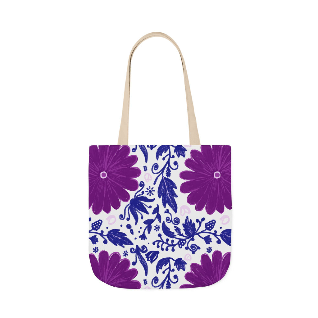 Buta Canvas Tote Bag – All-Over Print, 5 Strap Colours