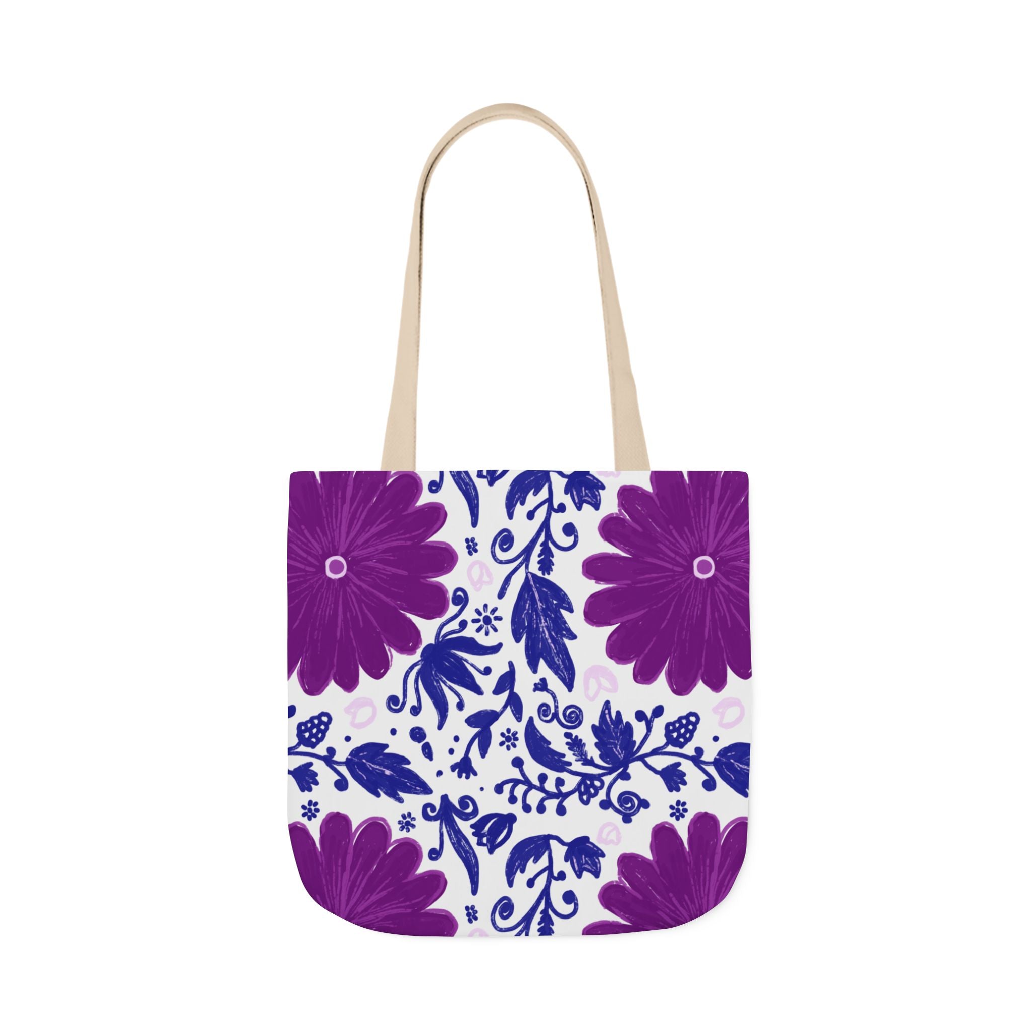 Buta Canvas Tote Bag – All-Over Print, 5 Strap Colours