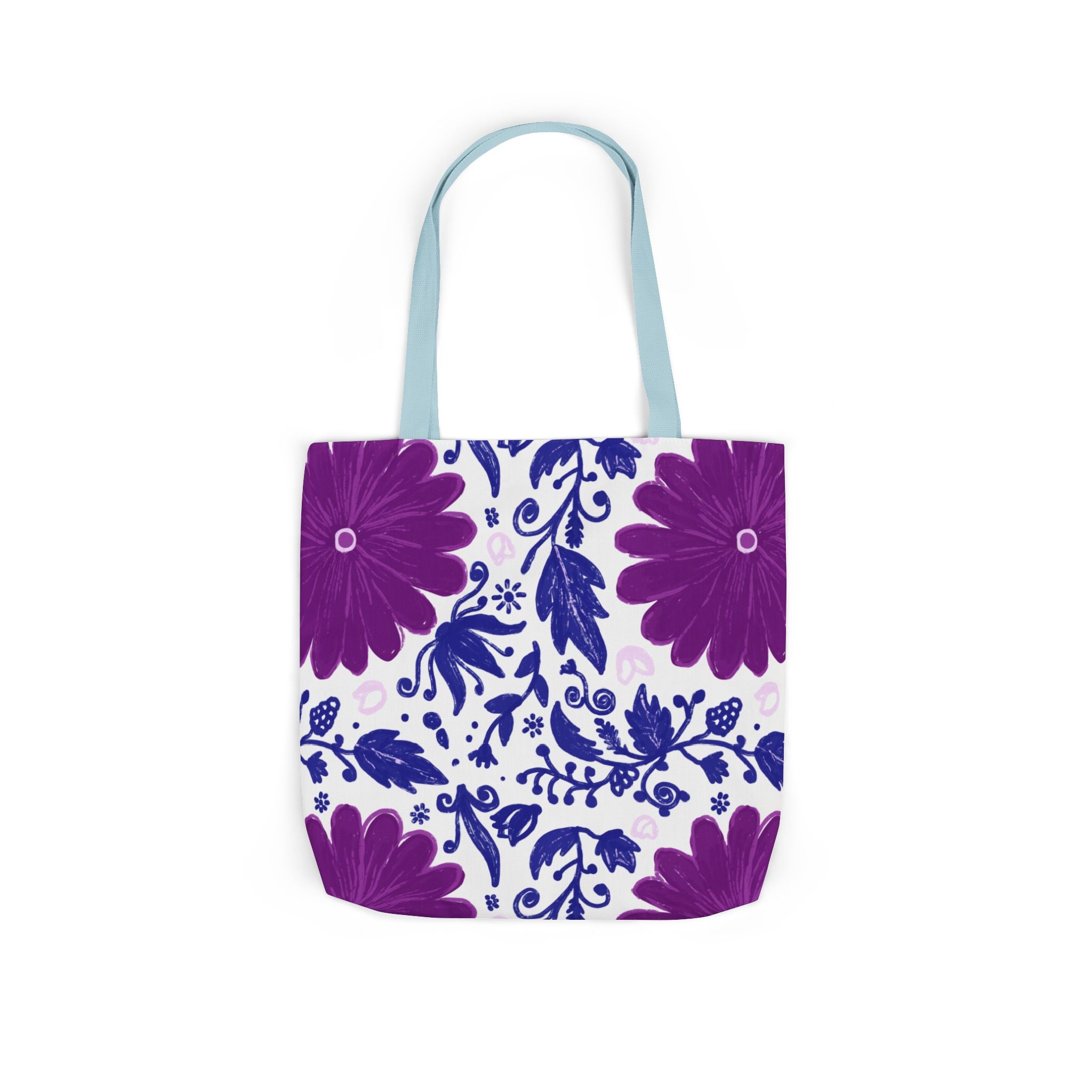 Buta Canvas Tote Bag – All-Over Print, 5 Strap Colours