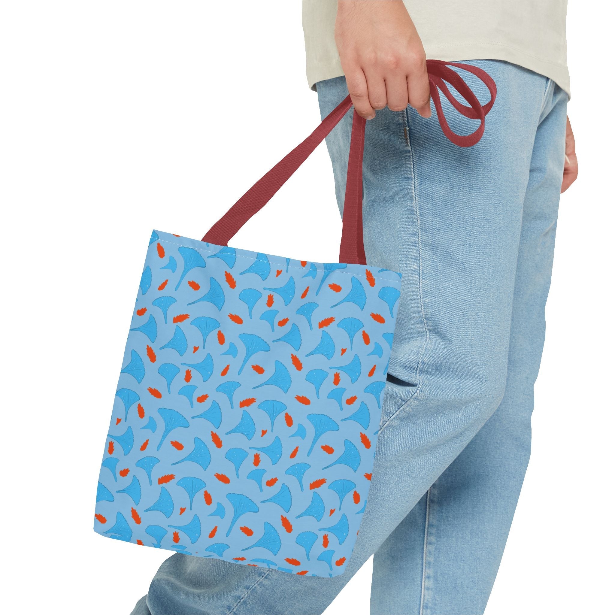 Blue Orange Breeze Original Art Tote Bag (AOP) Printify