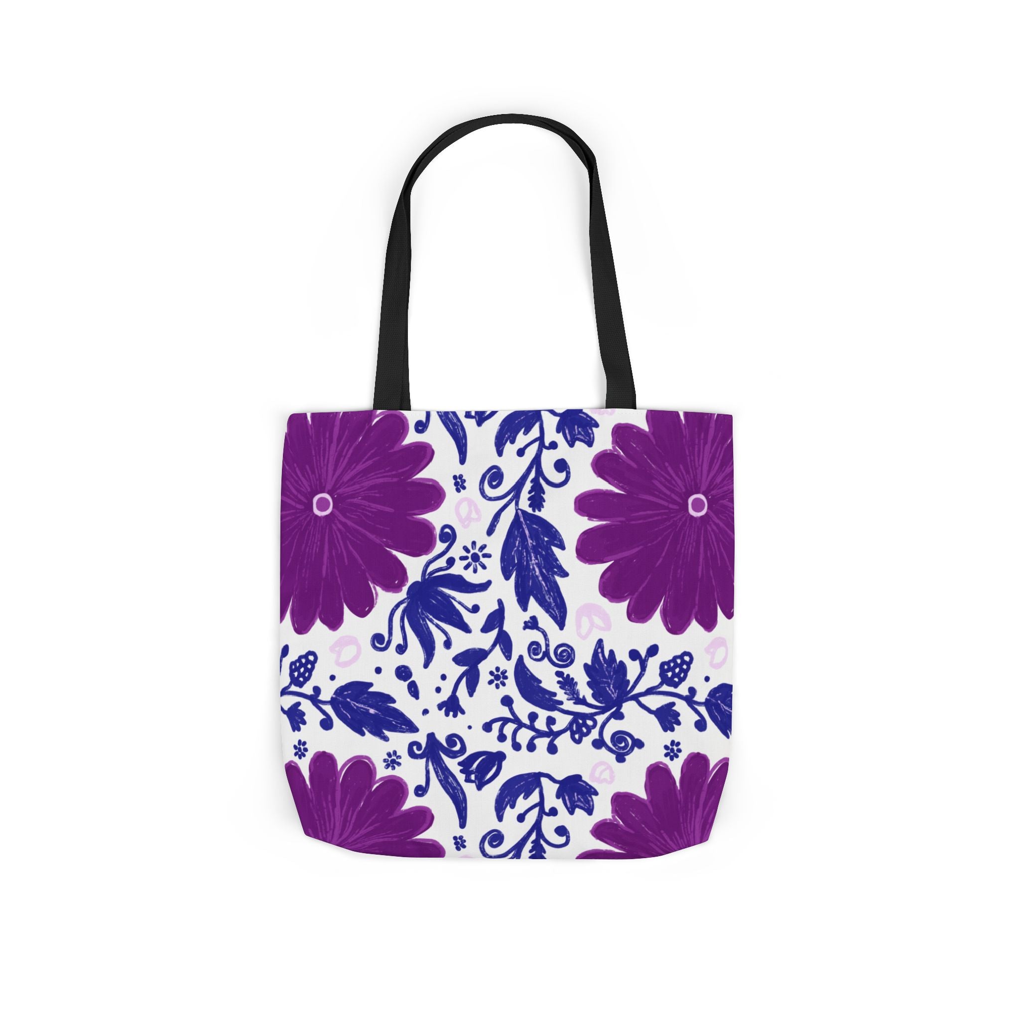 Buta Canvas Tote Bag – All-Over Print, 5 Strap Colours