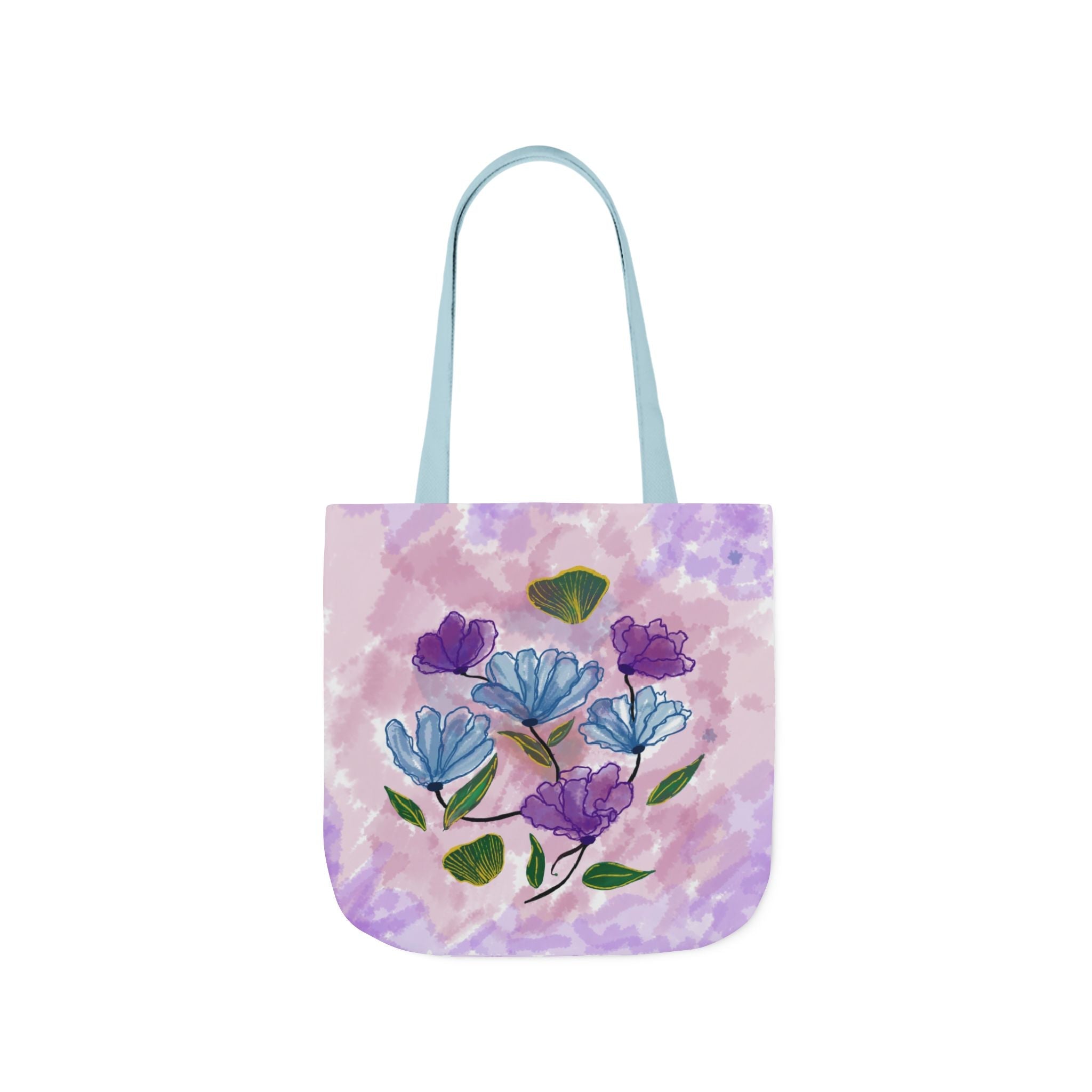 Wild Botanic Water Colour Hand Designed Canvas Tote Bag Printify