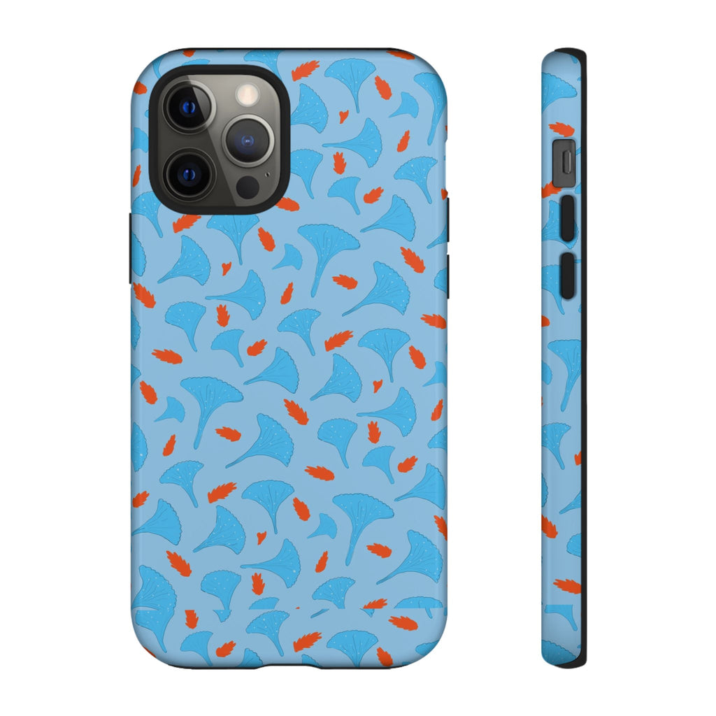 Blue Orange Odd Shape Themed Tough Cases Printify