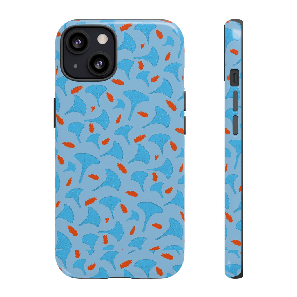 Blue Orange Odd Shape Themed Tough Cases Printify