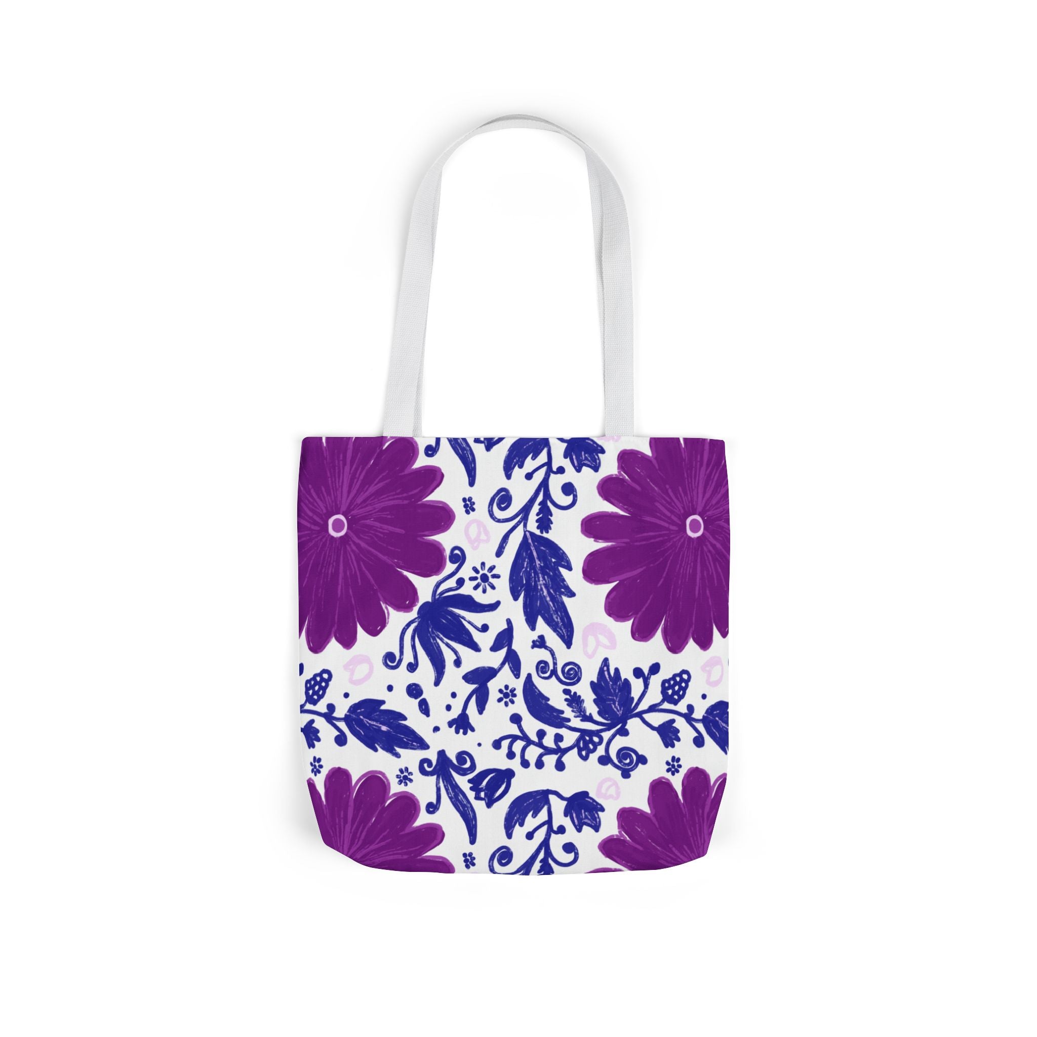 Buta Canvas Tote Bag – All-Over Print, 5 Strap Colours